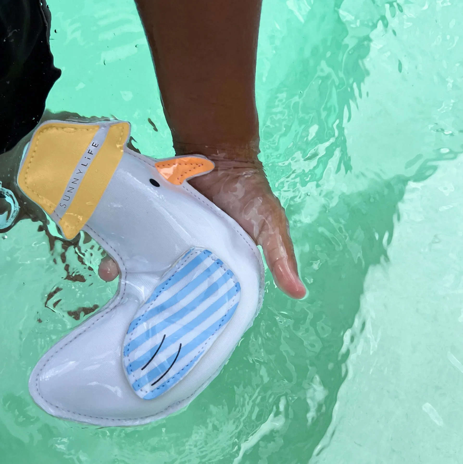 Sunnylife Dive Buddies - Sid The Seagull 3pk, Pool Toys with Colorful Hats