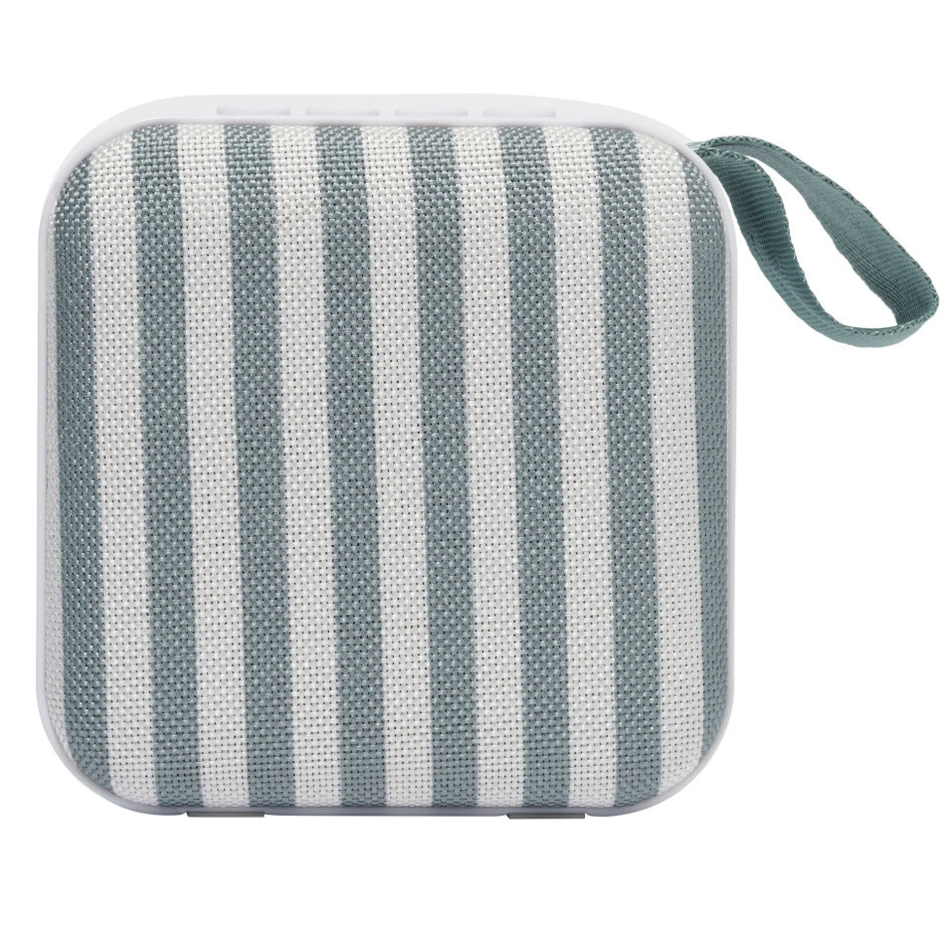Sunnylife Portable Travel Speaker - Vacay Olive Stripe - Wireless & Compact