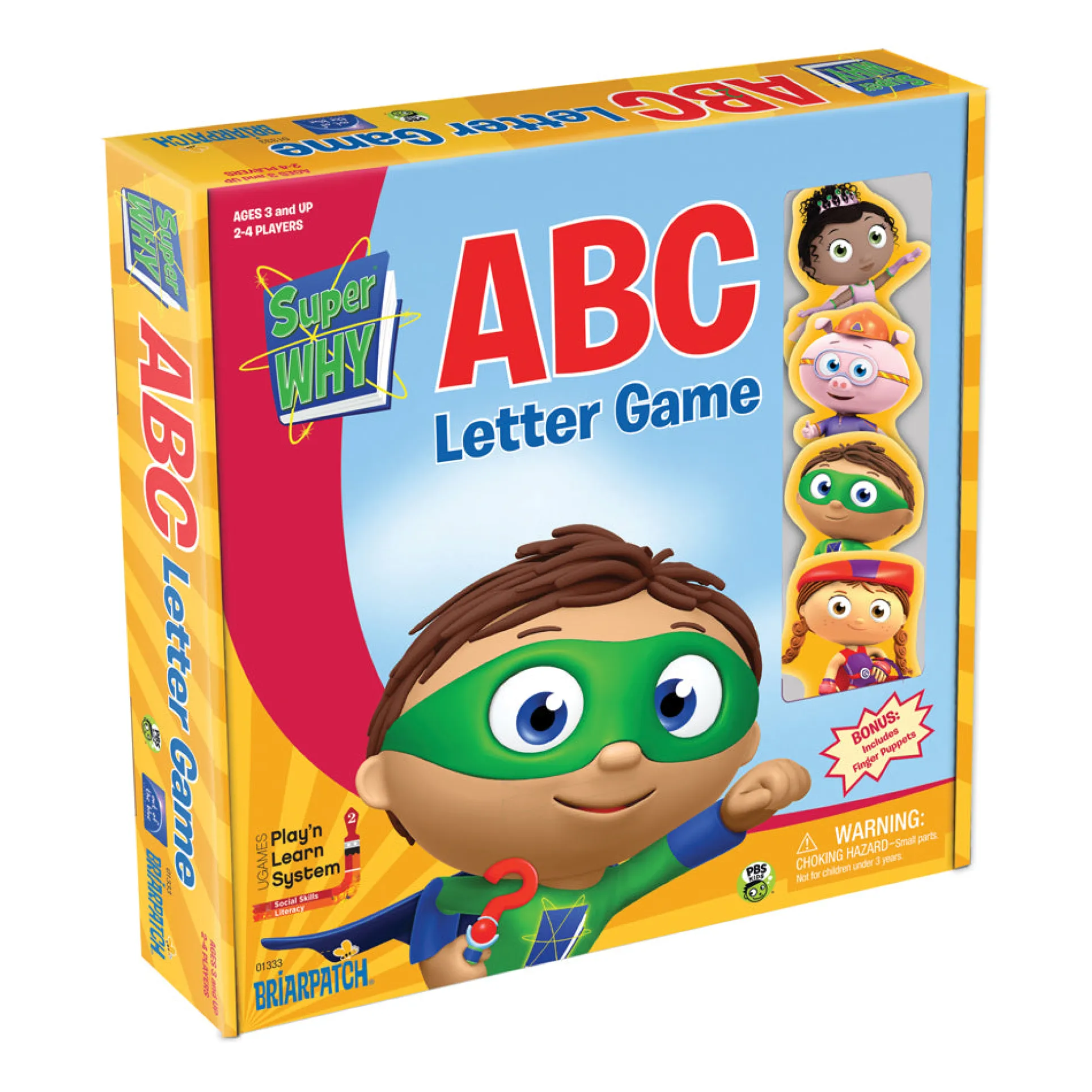 Super WHY ABC Letter Game - Educational Reading Board Game