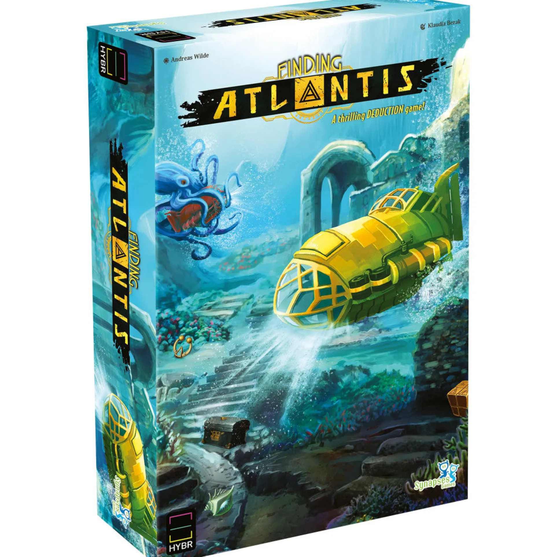 Synapses Games: Finding Atlantis - Ultimate Exploration & Deduction Game for Ages 14+