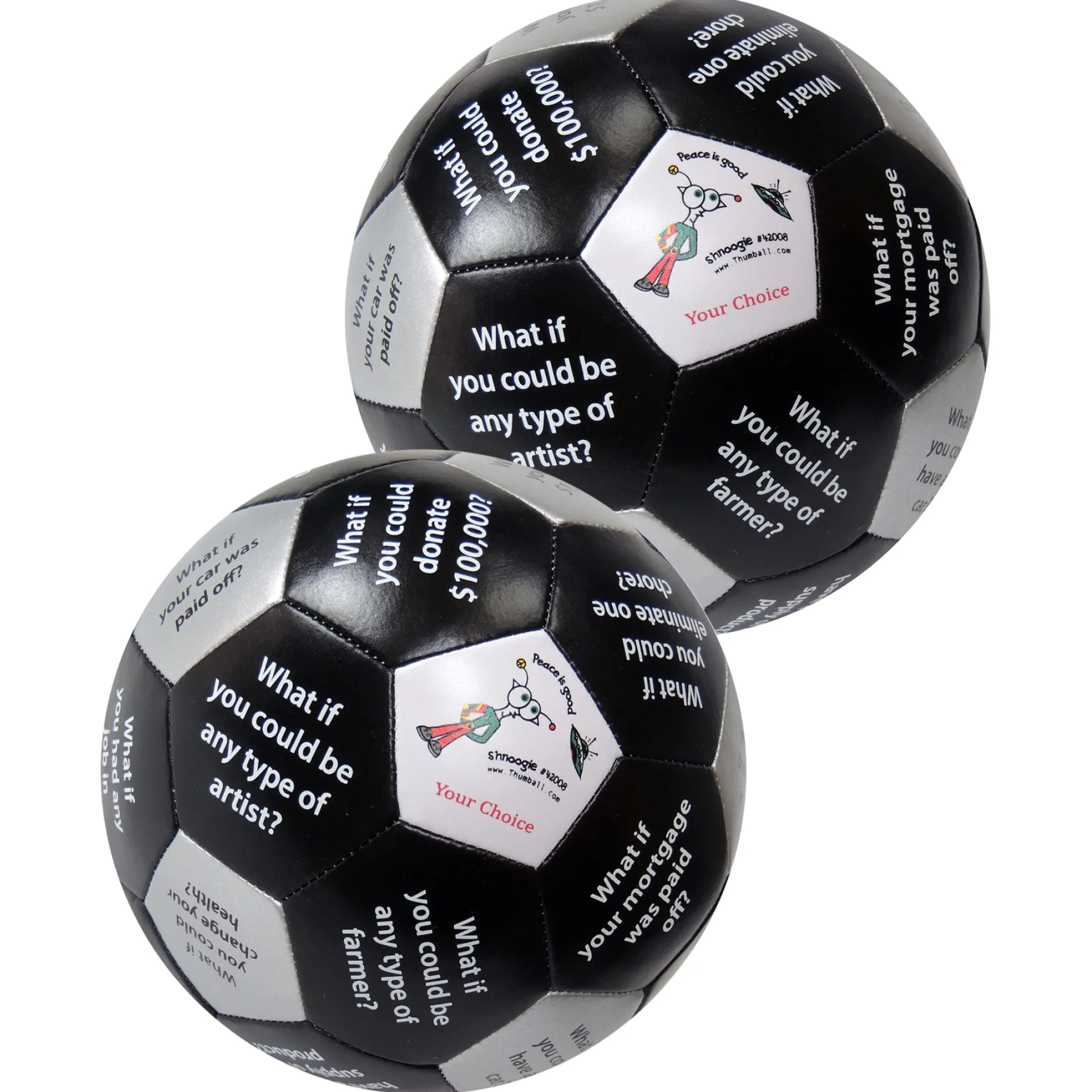 Talicor 6" Thumball What If Game - Pack of 2