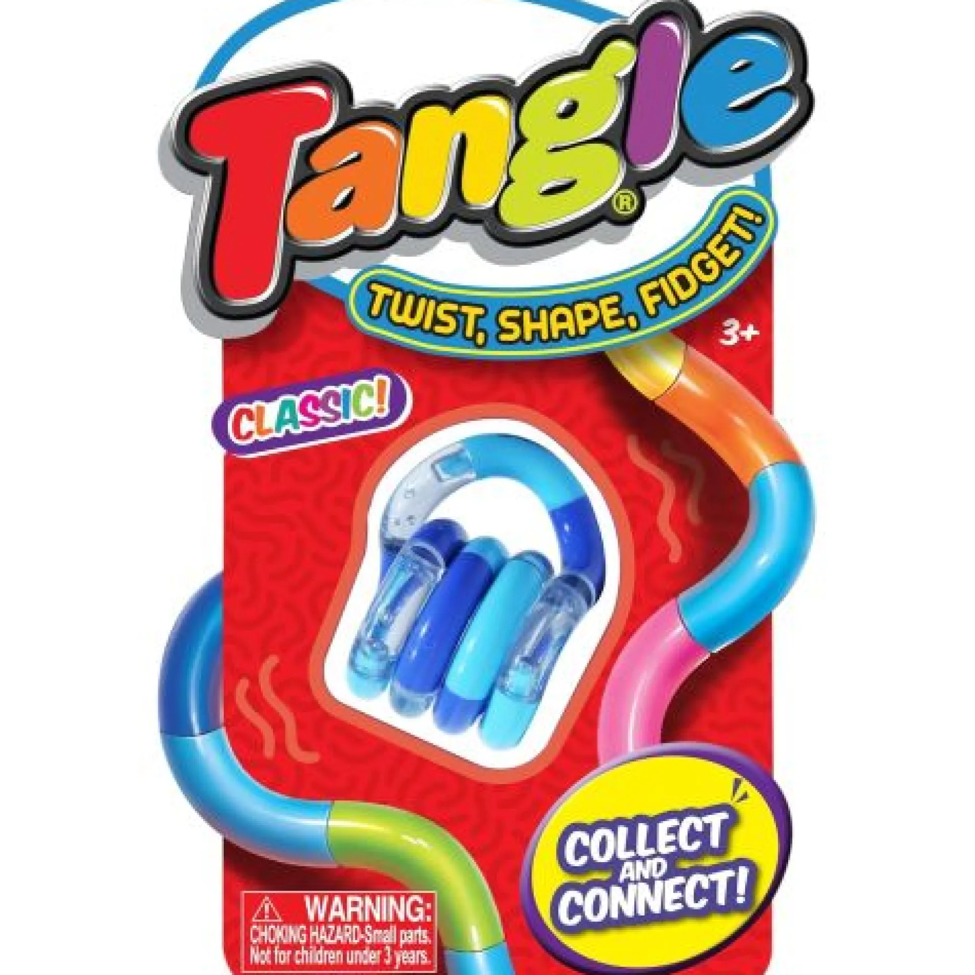 Tangle Jr Classic Colorful Fidget Toy – Twisty Fun for Everyone