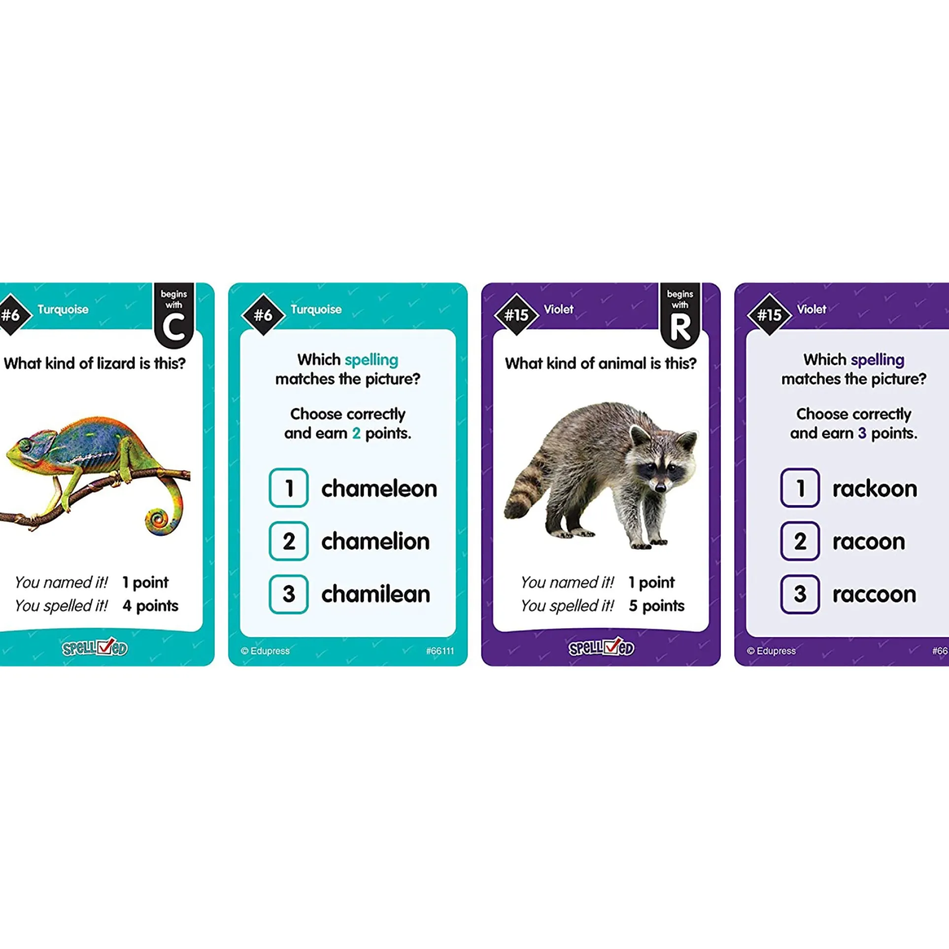 Teacher Created Resources SpellChecked Card Game - Engaging Spelling Challenge