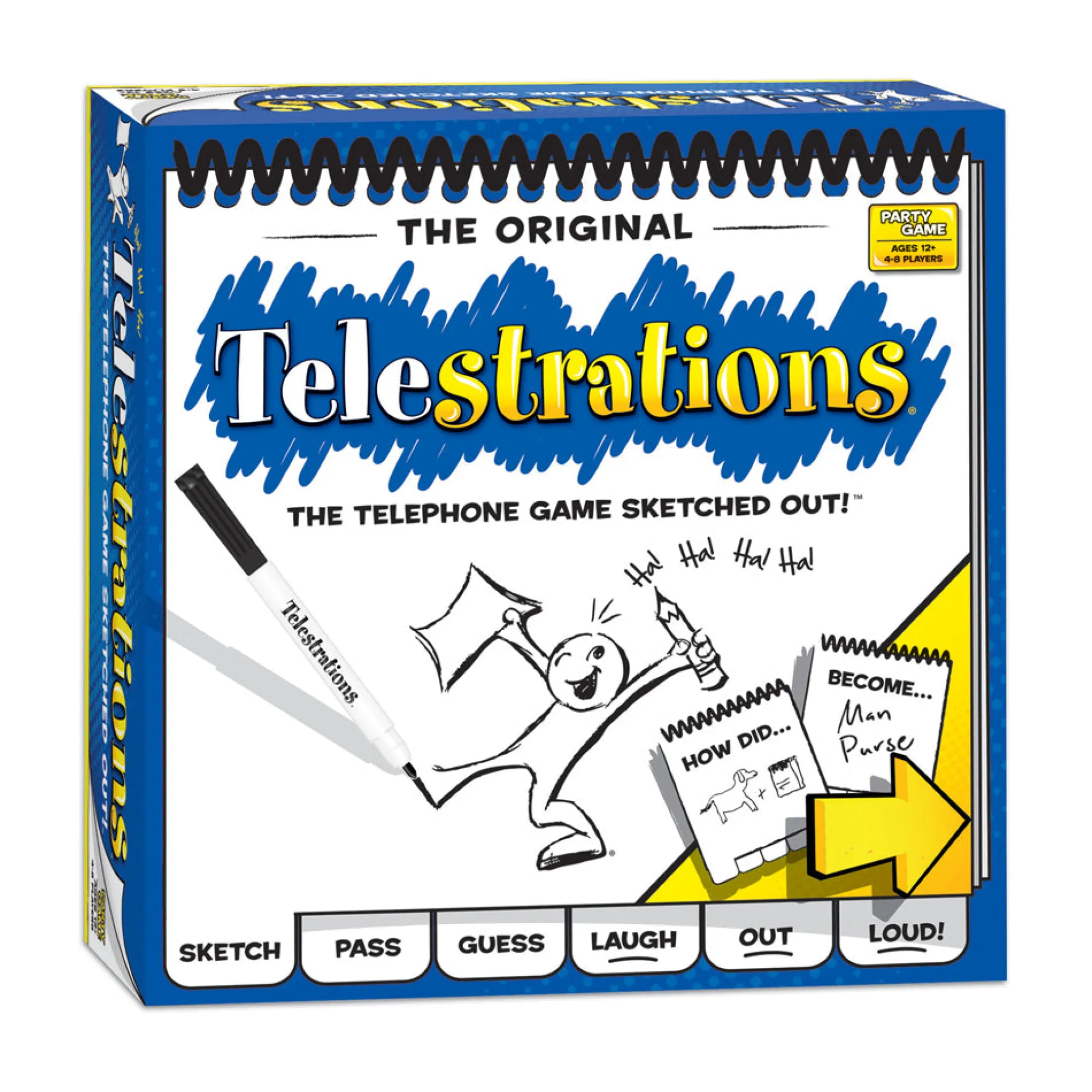Telestrations Original - The Fun Family Sketching Game