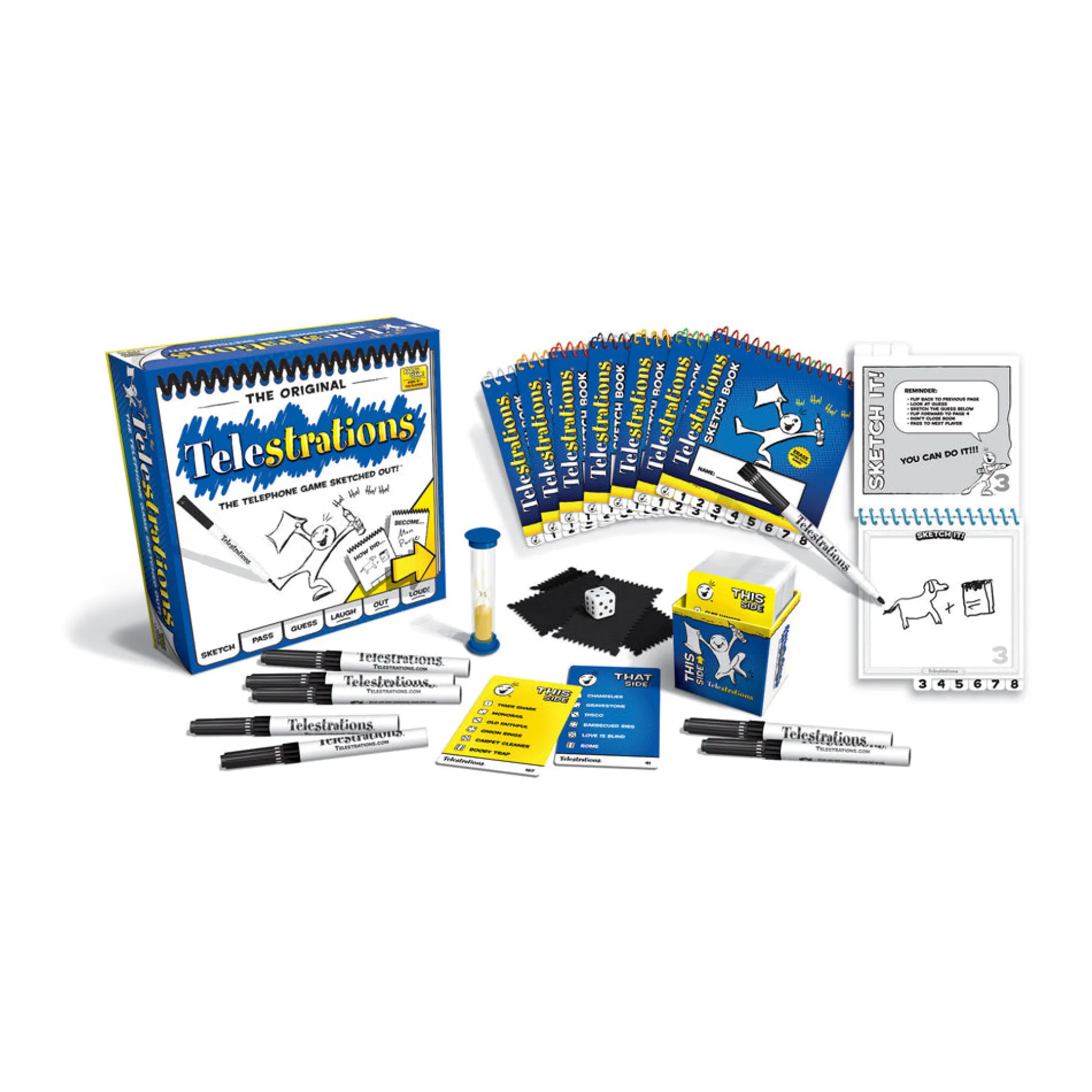 Telestrations Original - The Fun Family Sketching Game