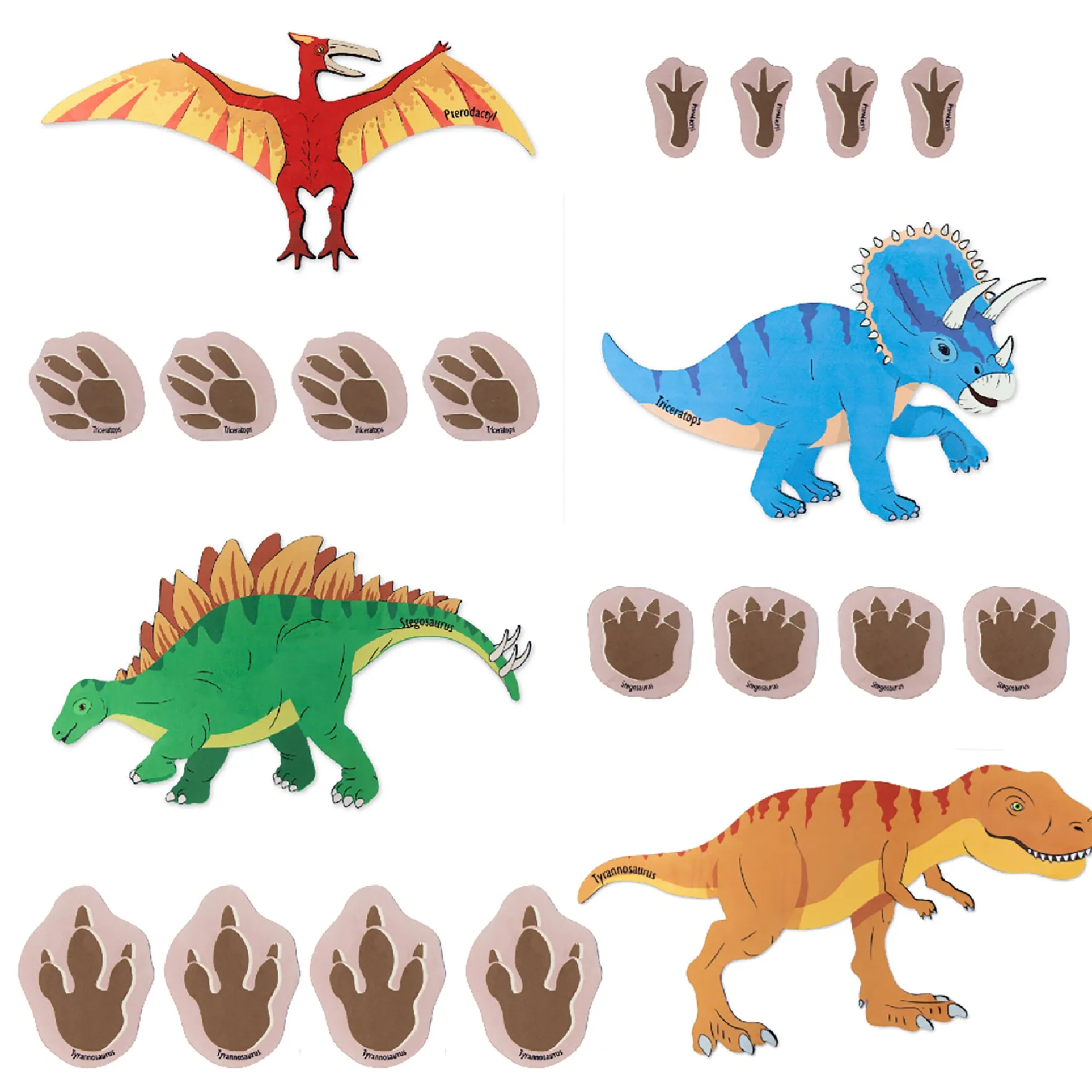 The Freckled Frog Dinosaur Adventure Play Mats for Kids