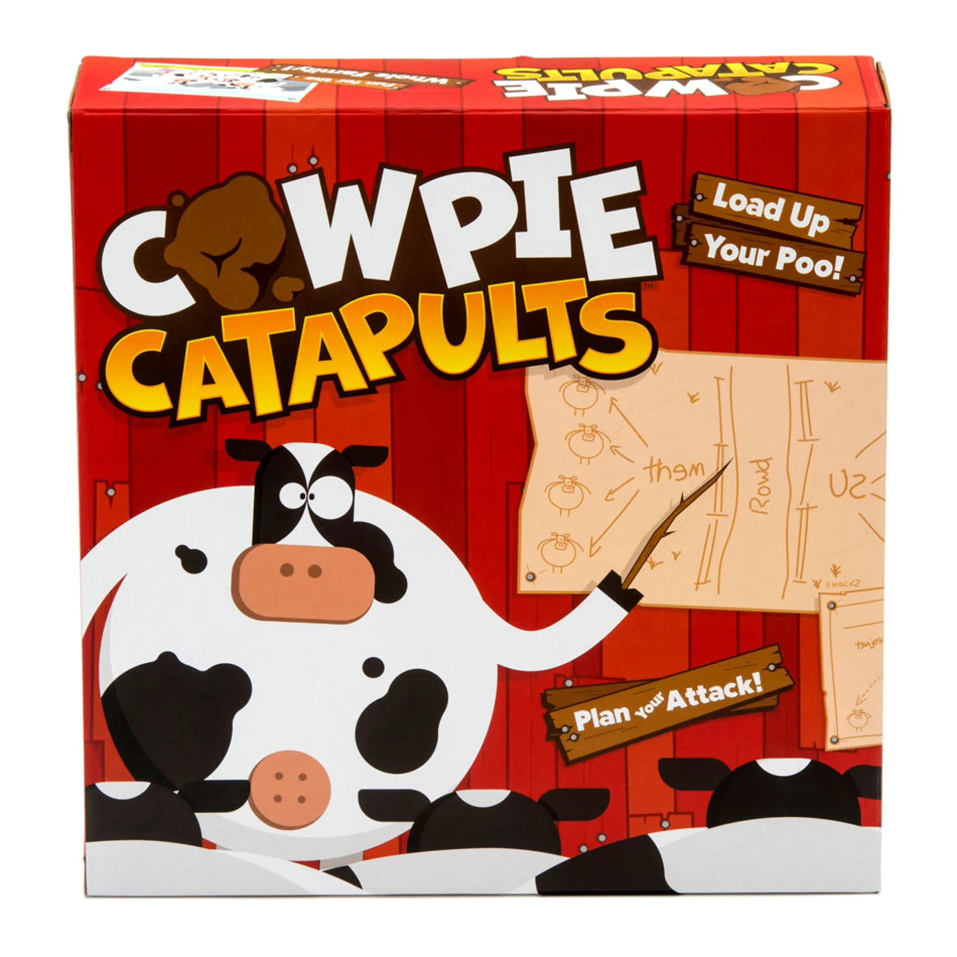 The Good Game Company Cow Pie Catapults Barnyard Battle Game