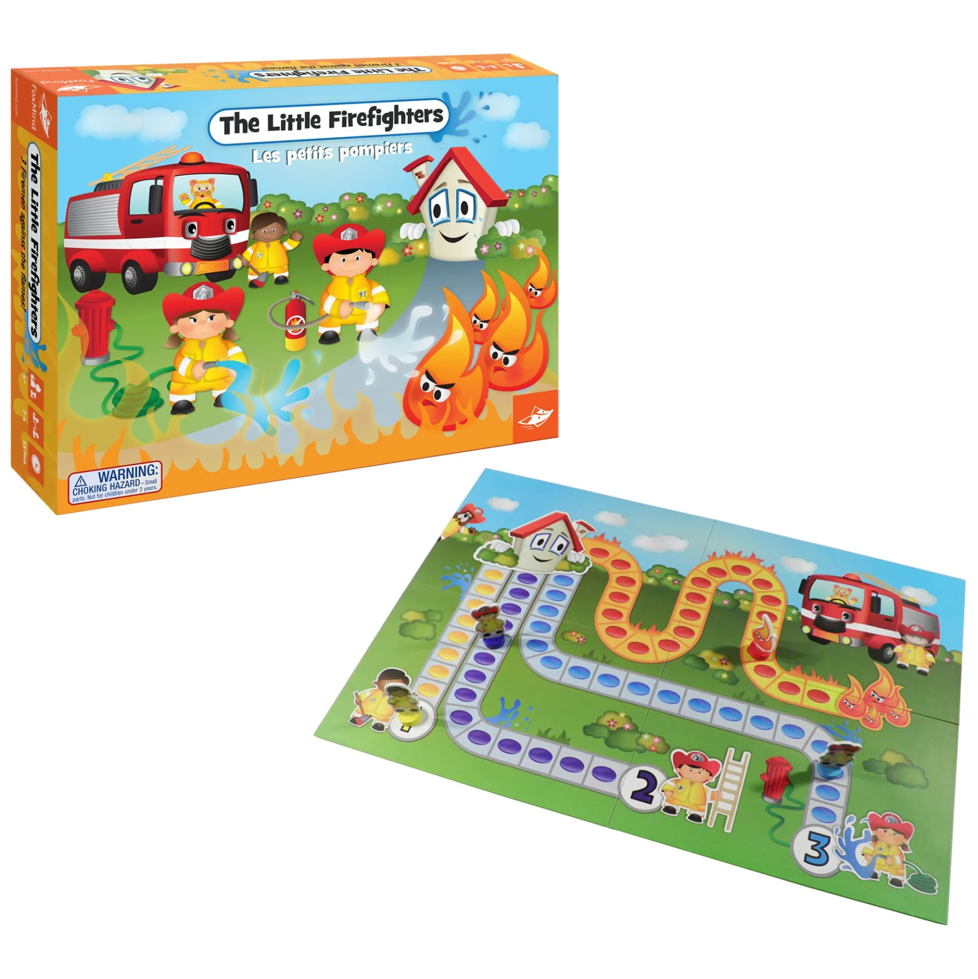 The Little Firefighters Cooperative Board Game