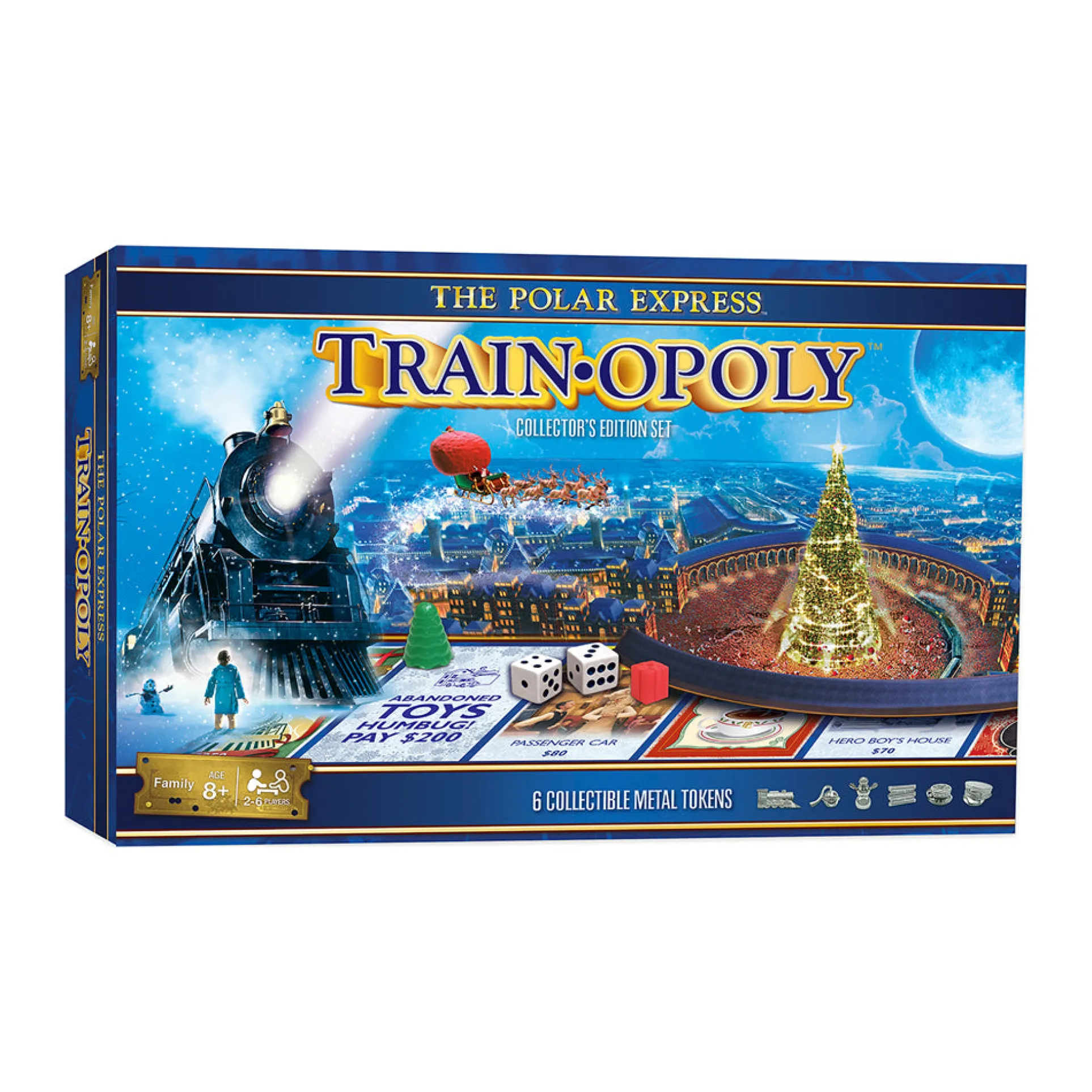 The Polar Express Train-Opoly Collector's Edition Board Game