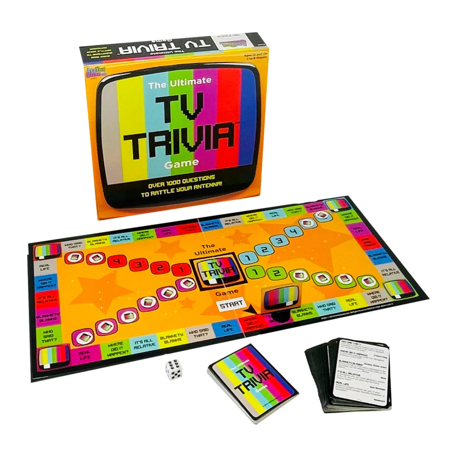 The Ultimate TV Trivia Game - Family Board Game Night
