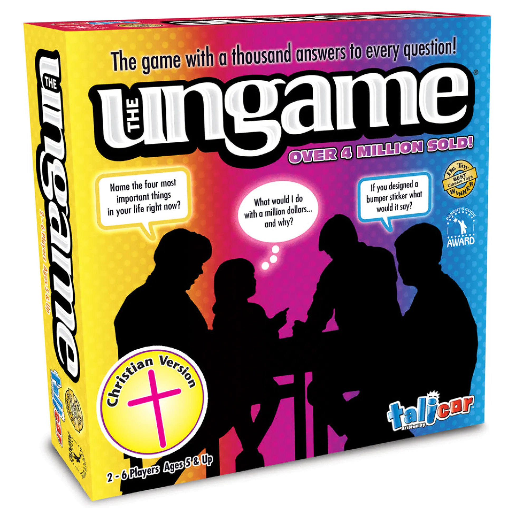 The Ungame Christian Edition Board Game for Family Conversations