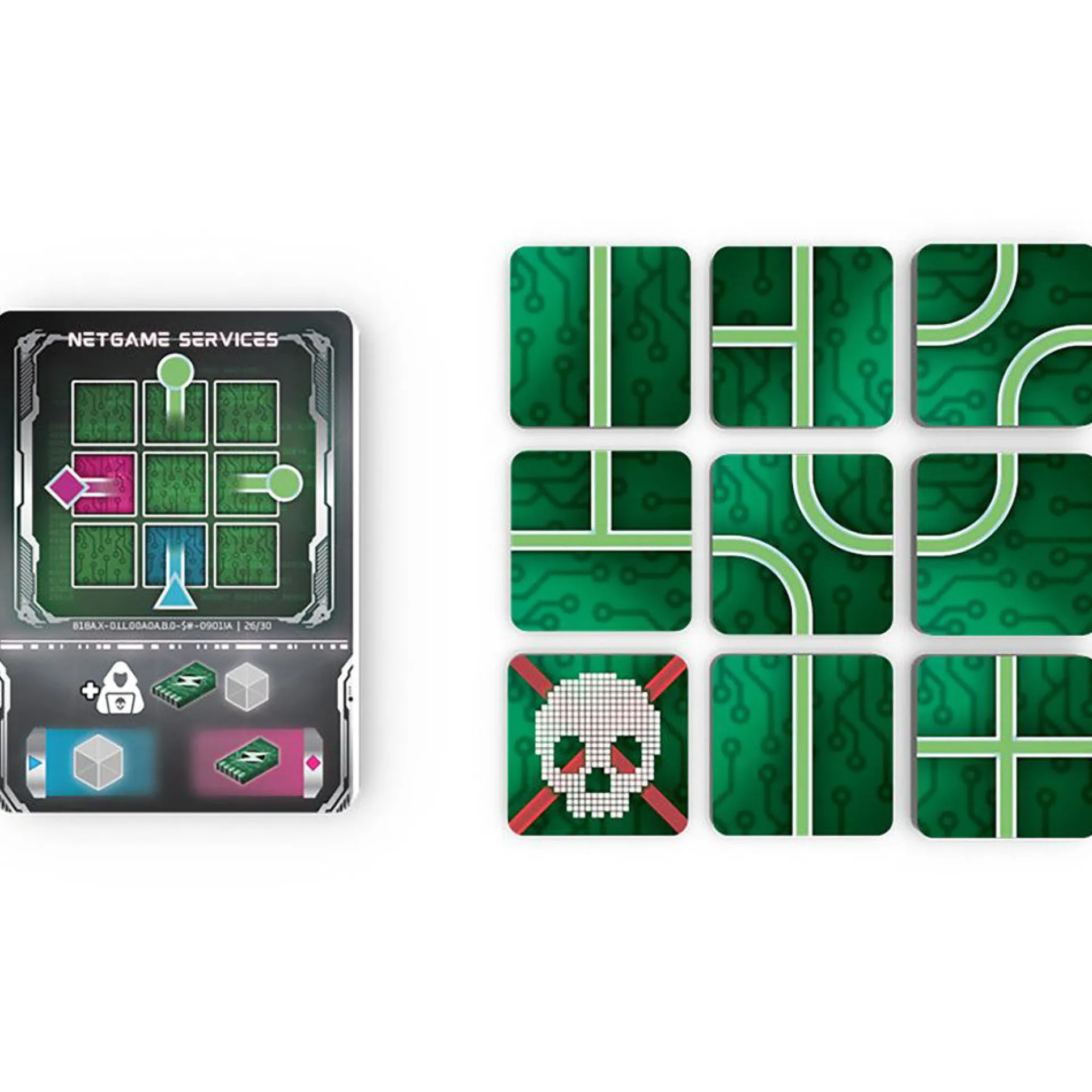 Thunderworks Games: Metrorunner - Ultimate Cyberpunk Strategy Board Game