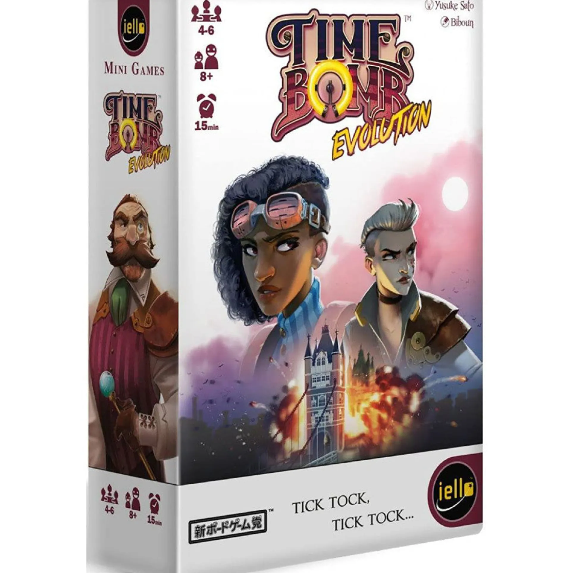 Time Bomb Evolution - IELLO Detective Strategy Card Game