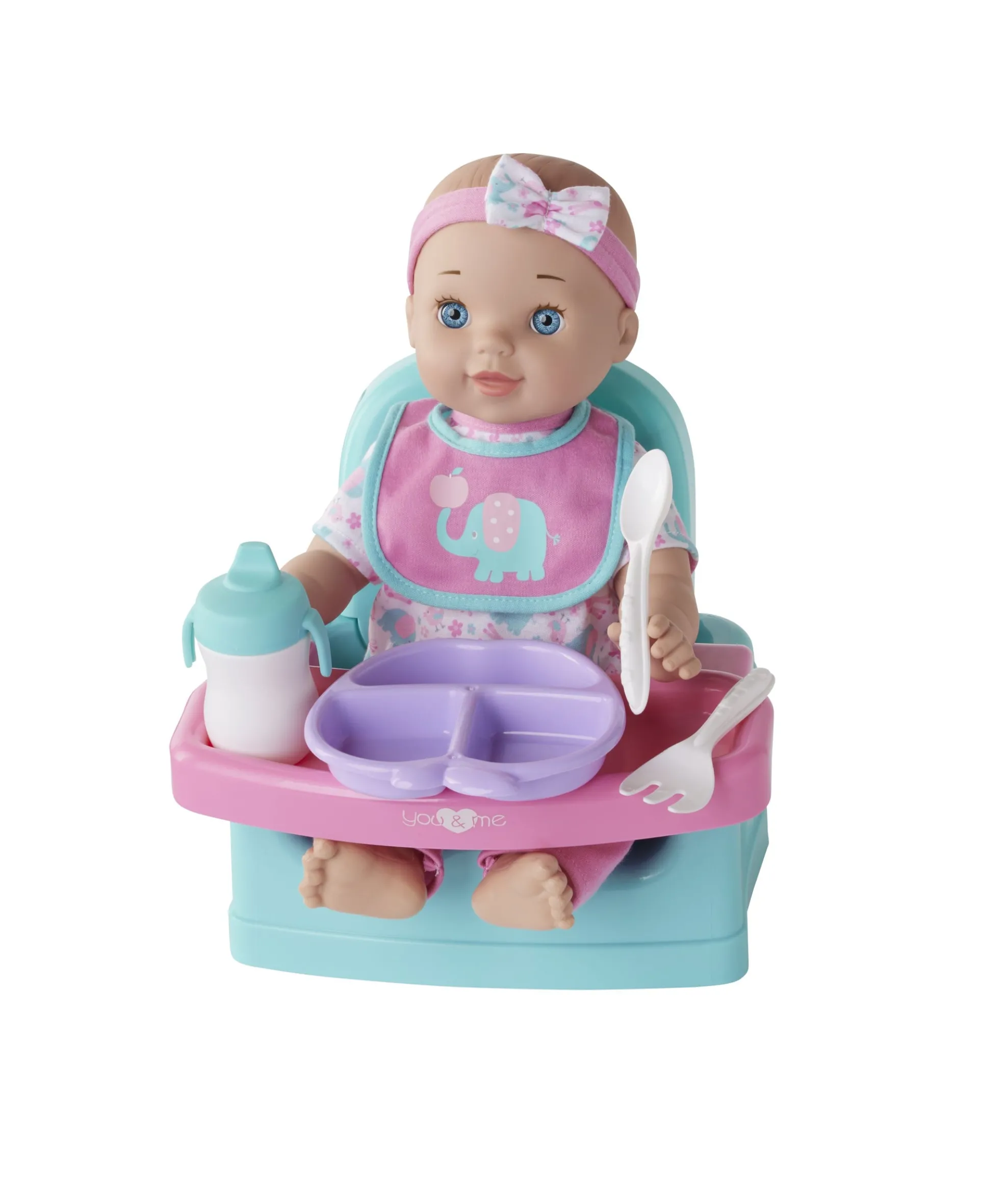 Toys R Us - Hungry Baby 14" Doll Set with Feeding Accessories