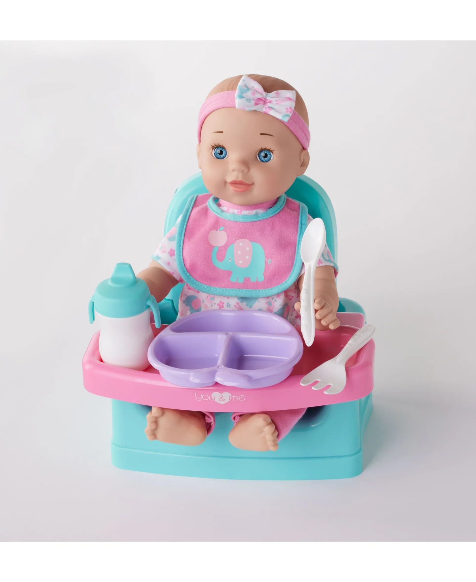Toys R Us - Hungry Baby 14" Doll Set with Feeding Accessories