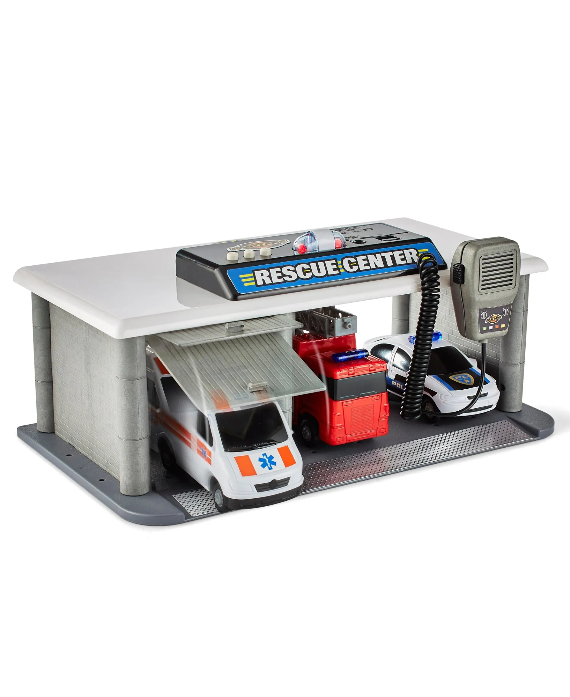 Toys R Us Fast Lane Rescue Center Playset with Lights and Sounds