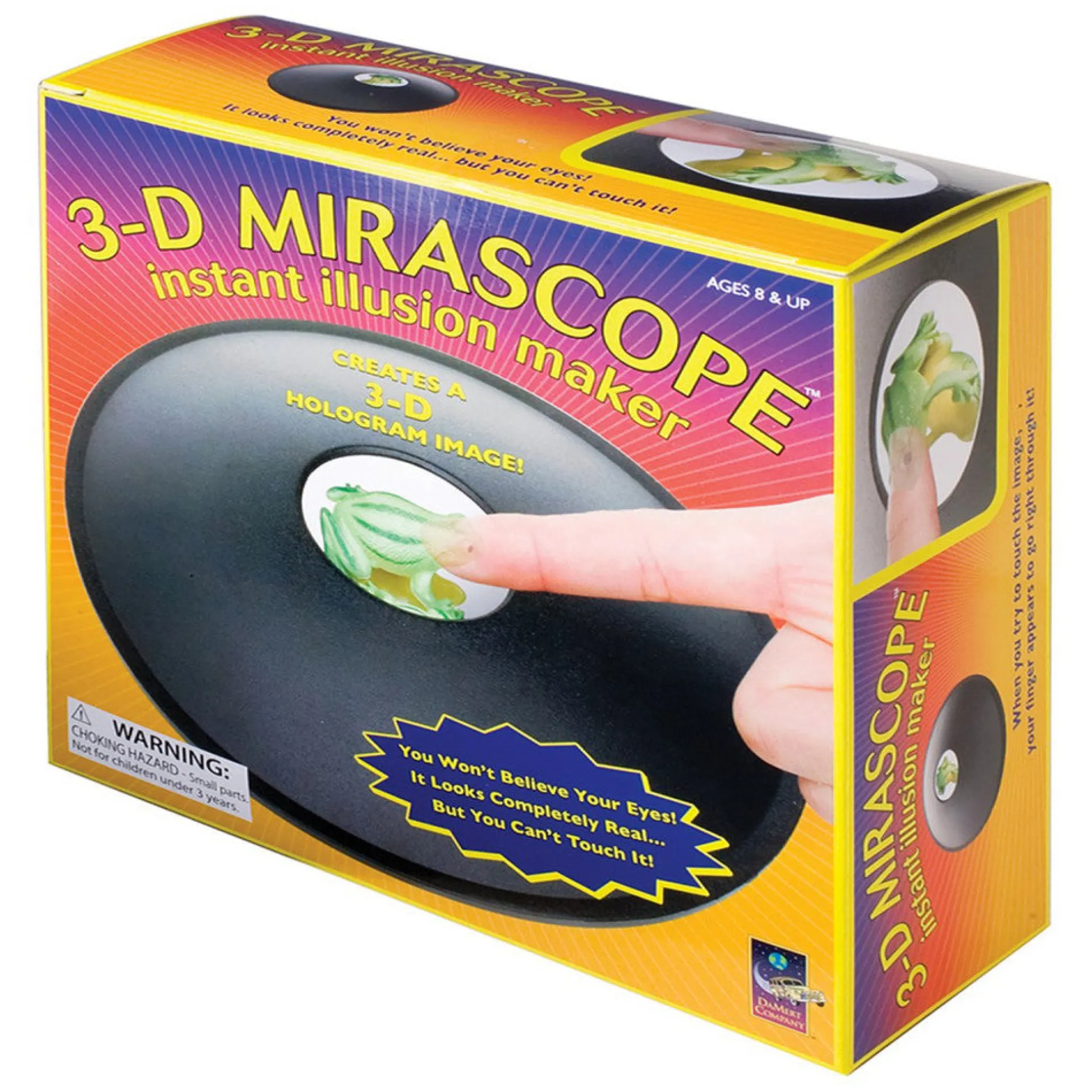 Toysmith 3-D Mirascope Optical Illusion Maker Science Kit