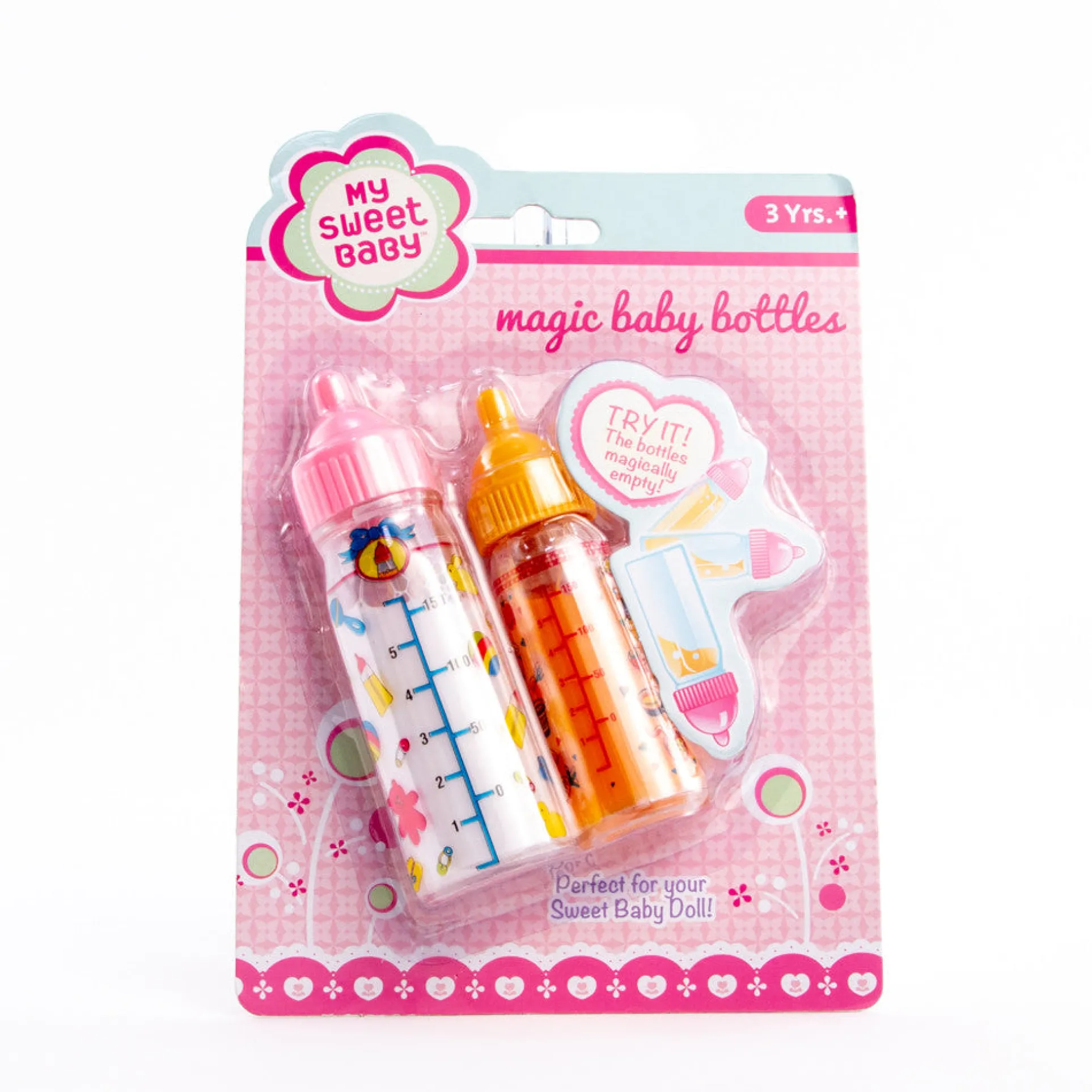 Toysmith My Sweet Baby Magic Feeding Bottles Set