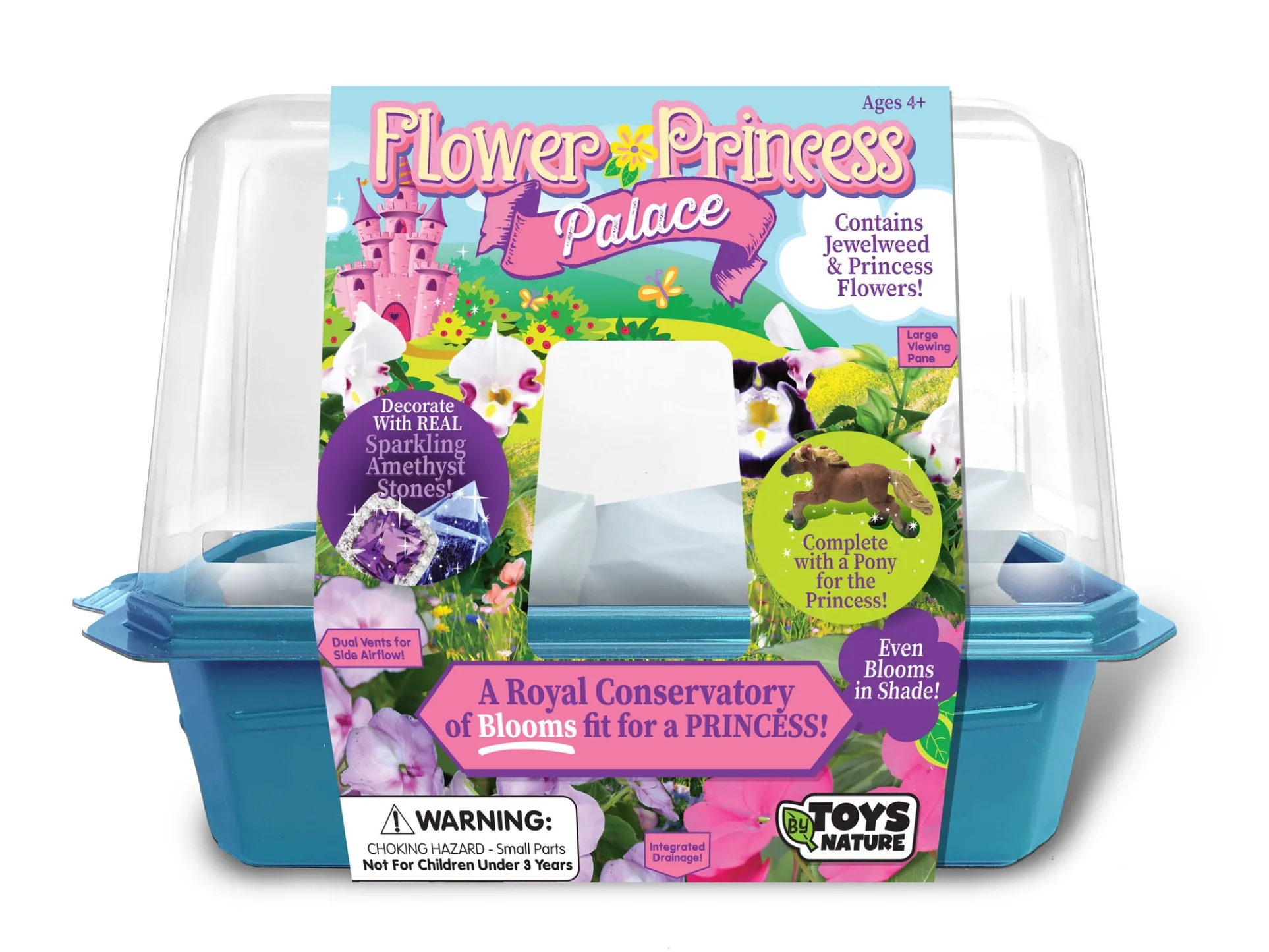 Toys'R'Us Flower Princess Palace Magical Gardening Kit - Pink & Purple