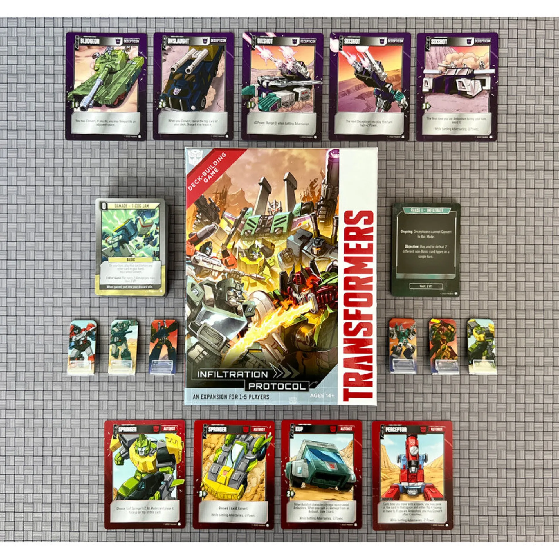 Transformers Deck-Building Game: Infiltration Protocol Expansion