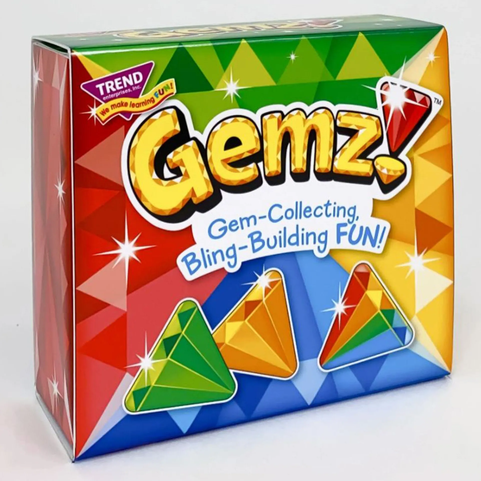 TREND Gemz! Three Corner Card Game, 3-Pack