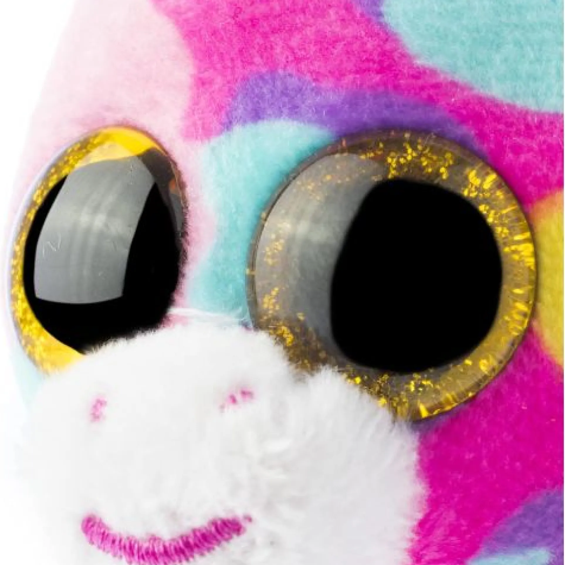 Ty Fantasia Boo Clip with Sparkly Eyes and Backpack Clip