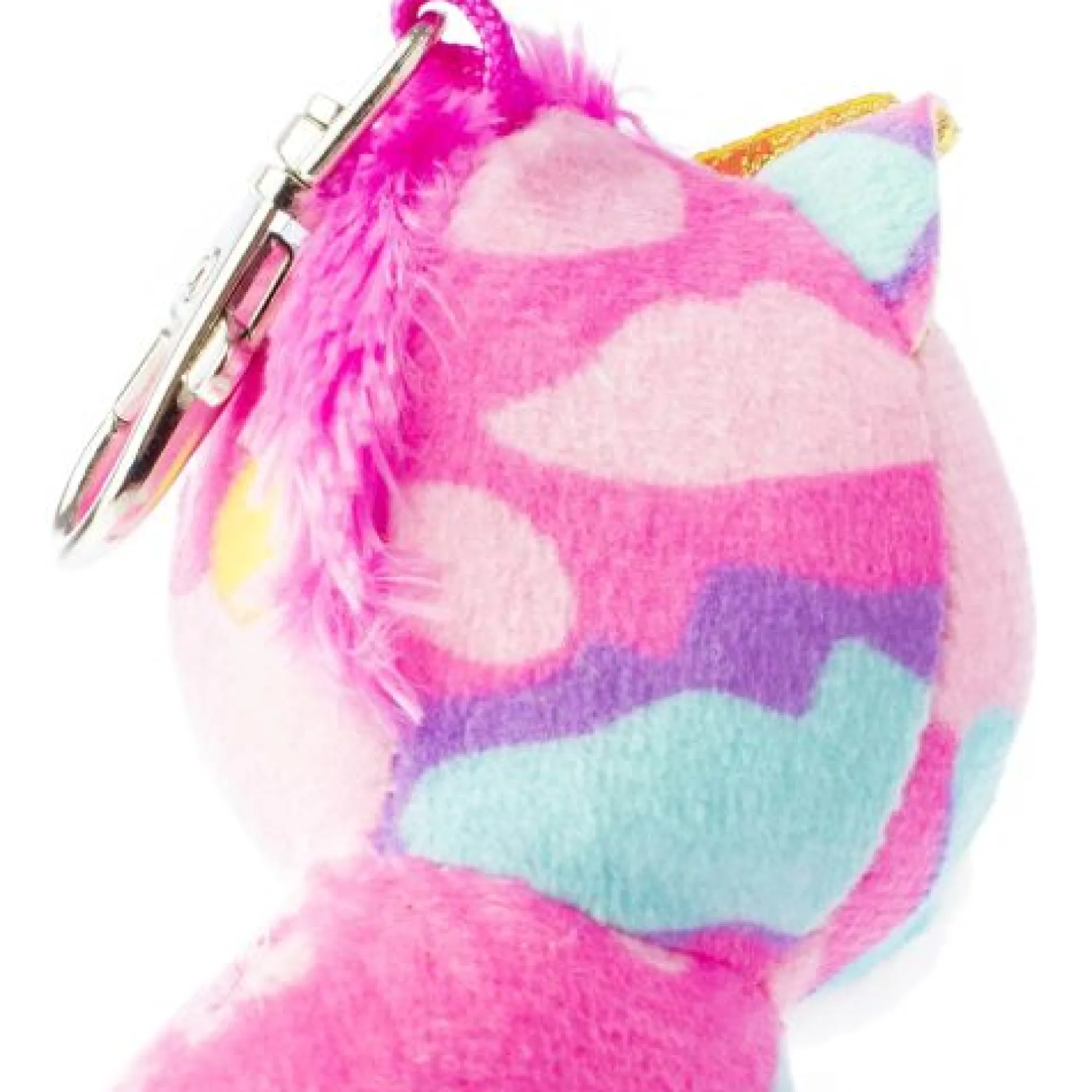 Ty Fantasia Boo Clip with Sparkly Eyes and Backpack Clip