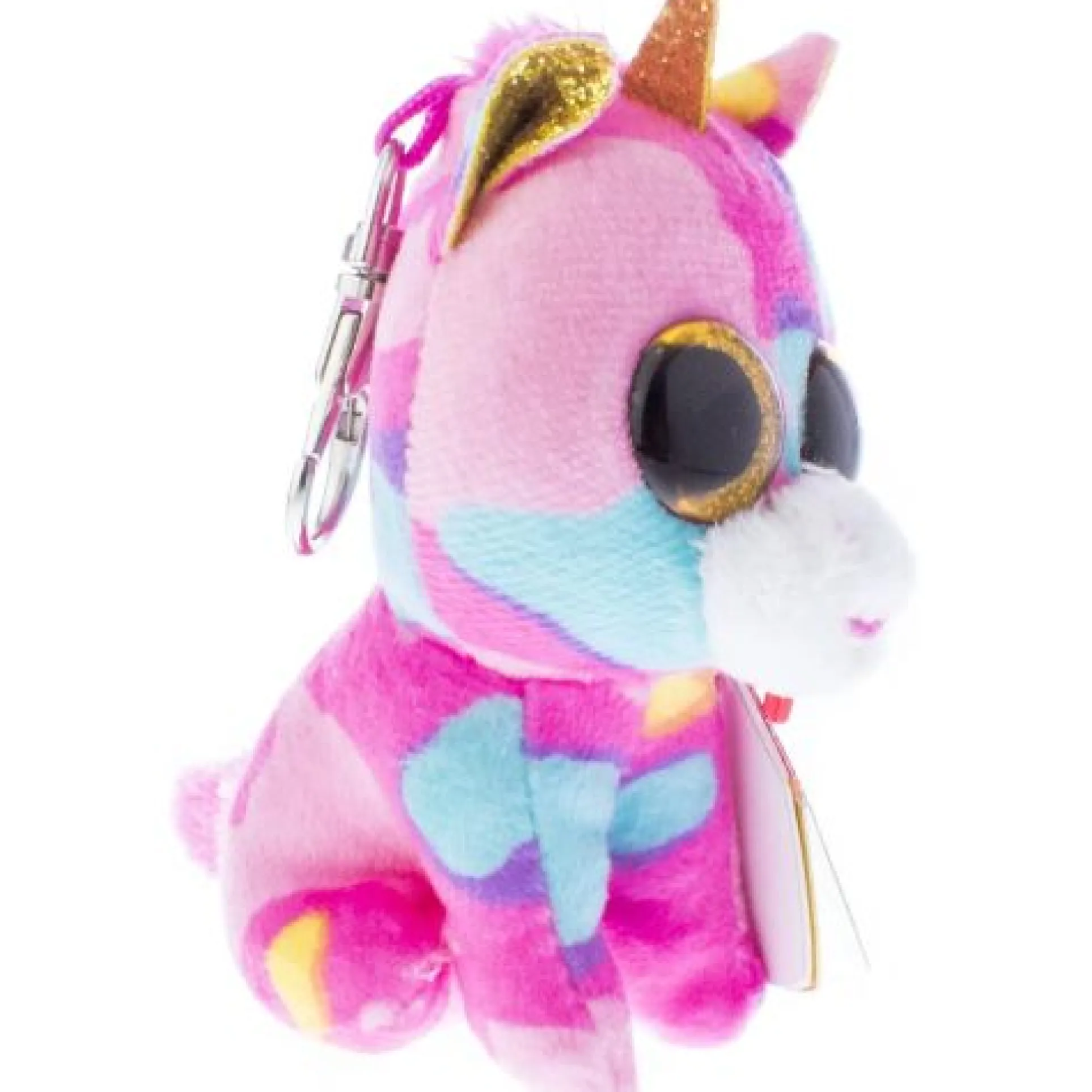 Ty Fantasia Boo Clip with Sparkly Eyes and Backpack Clip