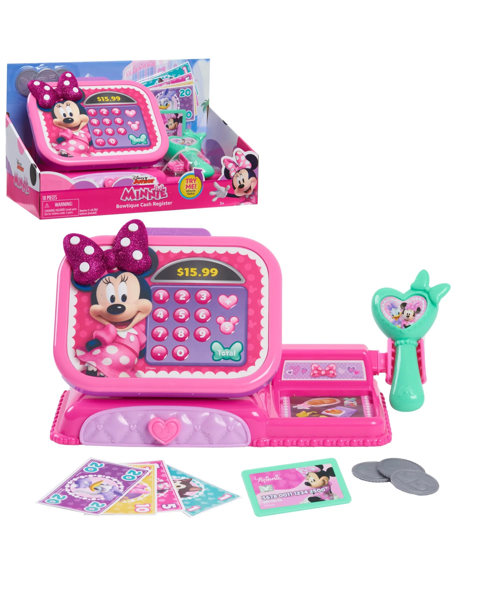 Minnie Mouse Bowtique Talking Cash Register Toy