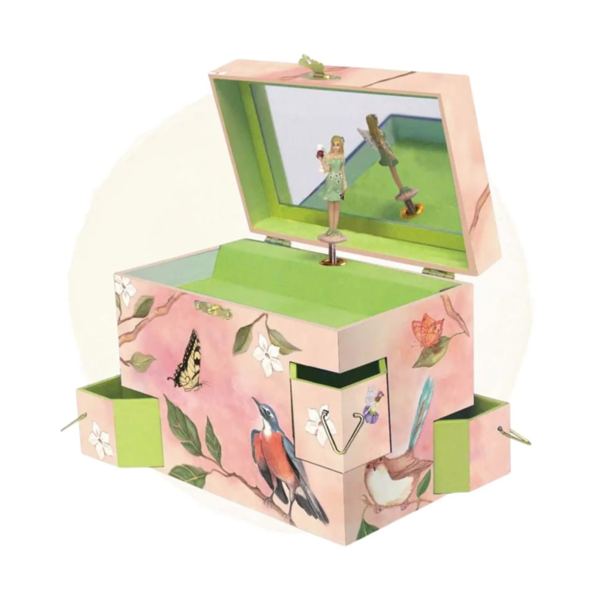 Enchantmints Wings Of A Song - Magical Music Jewelry Box