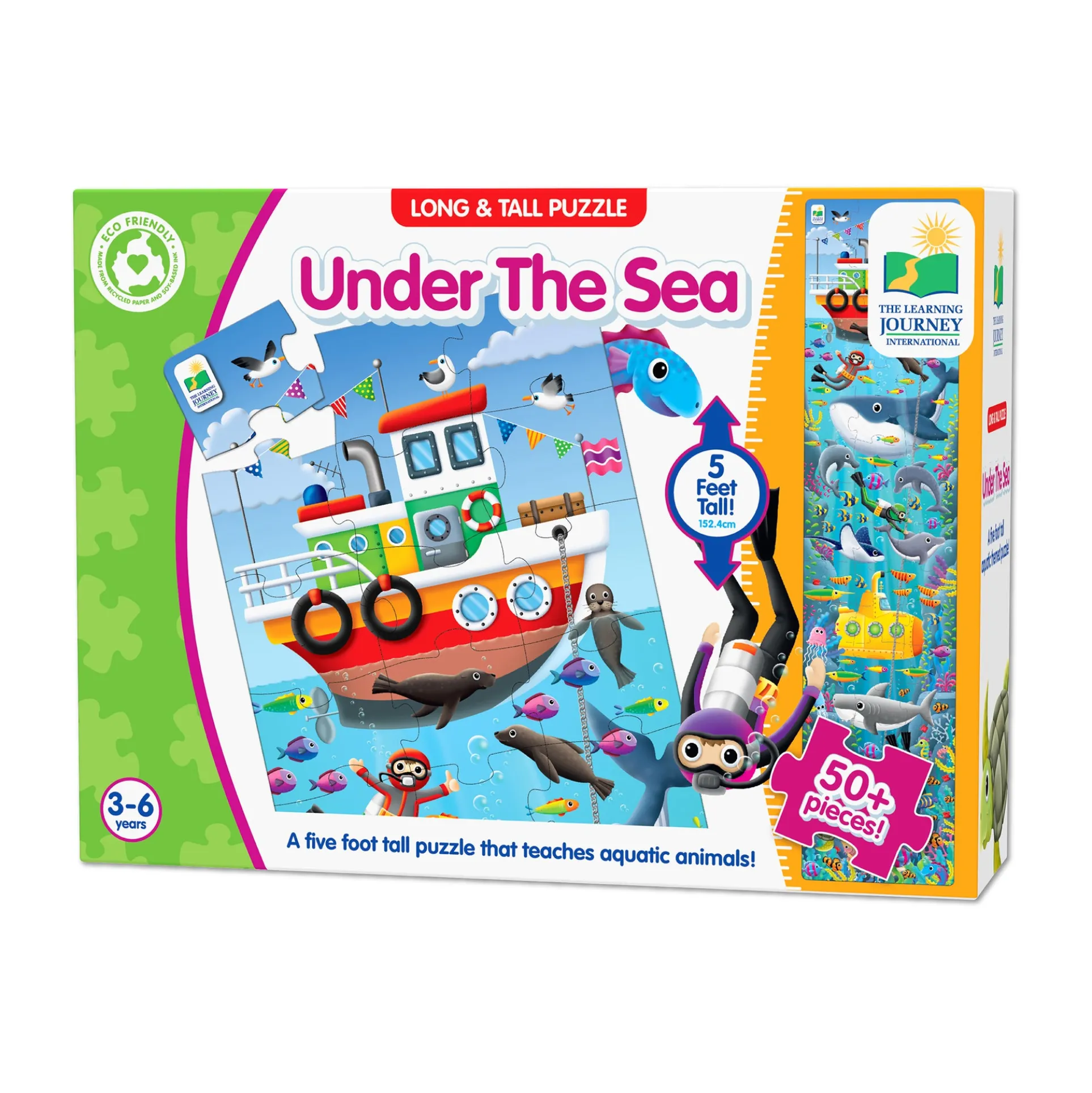 Under The Sea Floor Puzzle - 51 pc