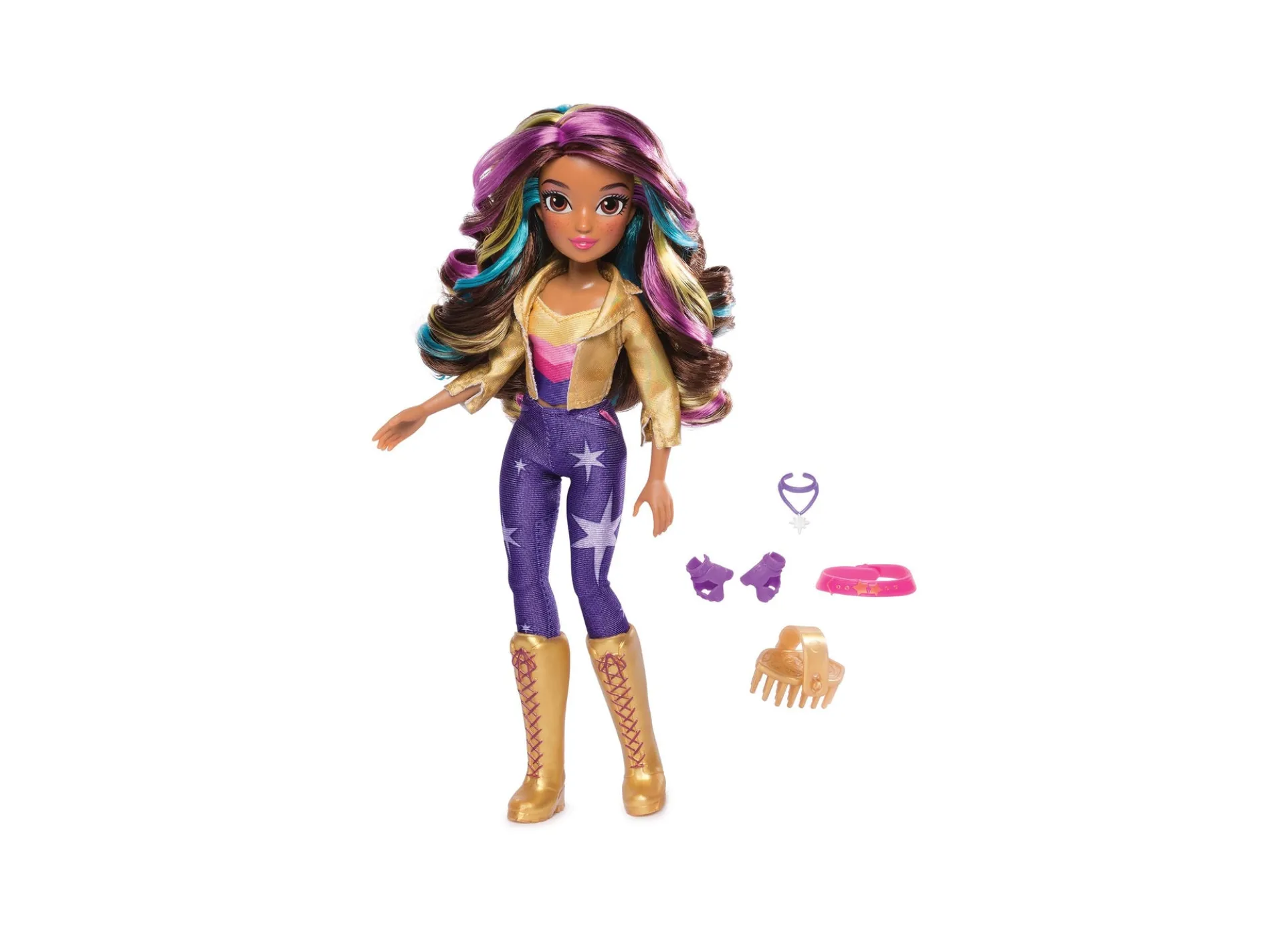 Unicorn Academy 9.5 inch Fashion Doll - Sophia with Rainbow-Streaked Hair