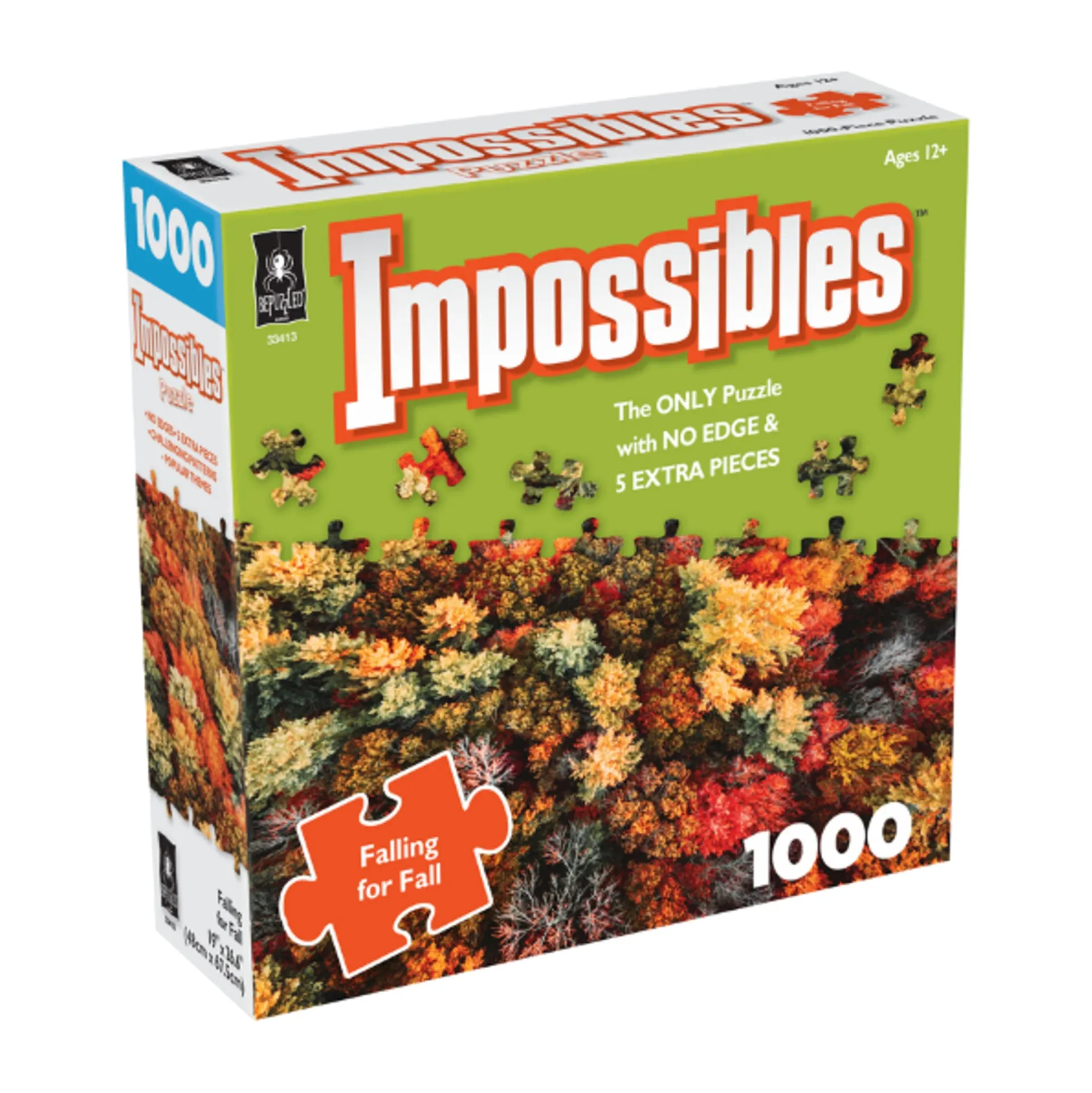 University Games Impossibles Puzzle - Falling for Fall: 1000 Pcs