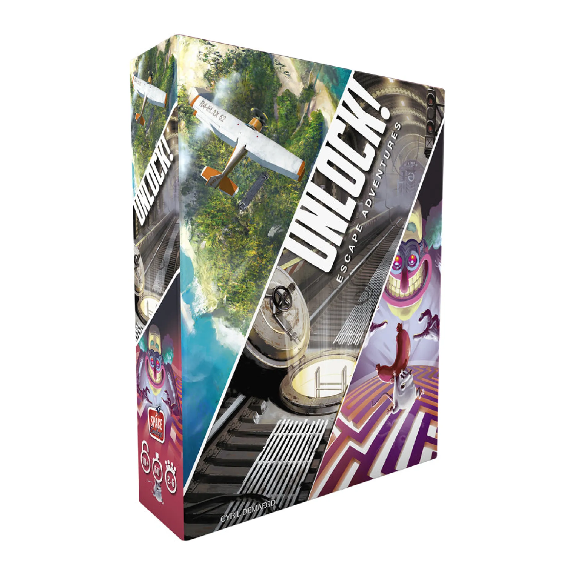 Unlock! Escape Adventures Card Game by Space Cowboys