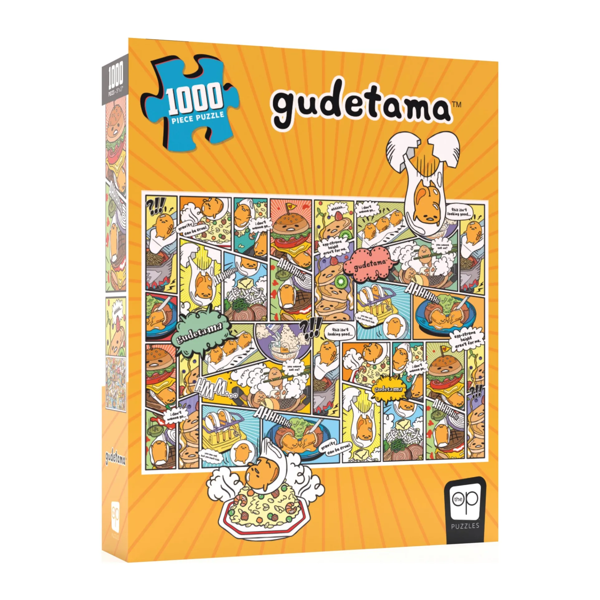 USAopoly Gudetama Amazing Egg-Ventures Jigsaw Puzzle - 1000 pc