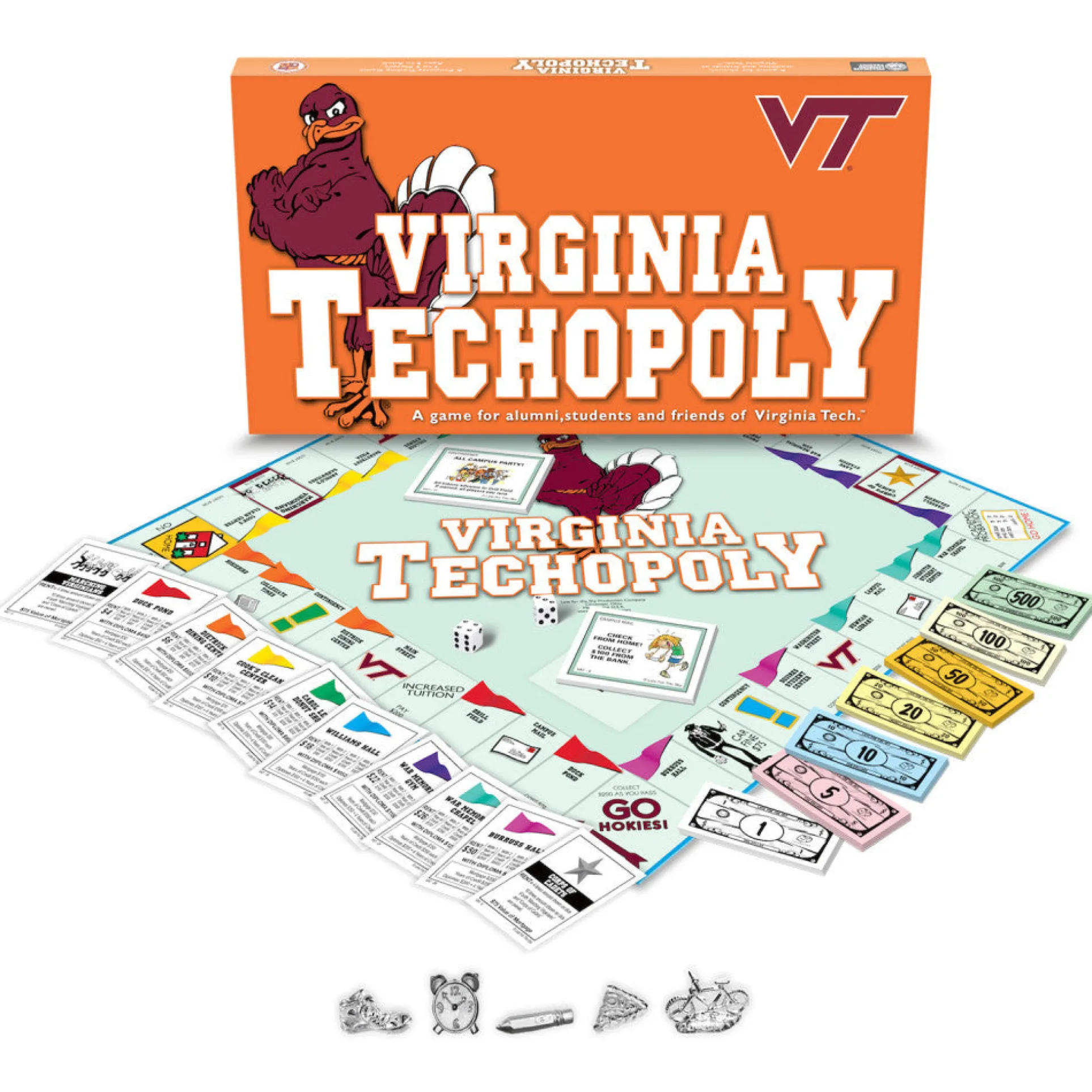 Virginia Tech Hokies VA.TECHOPOLY Board Game