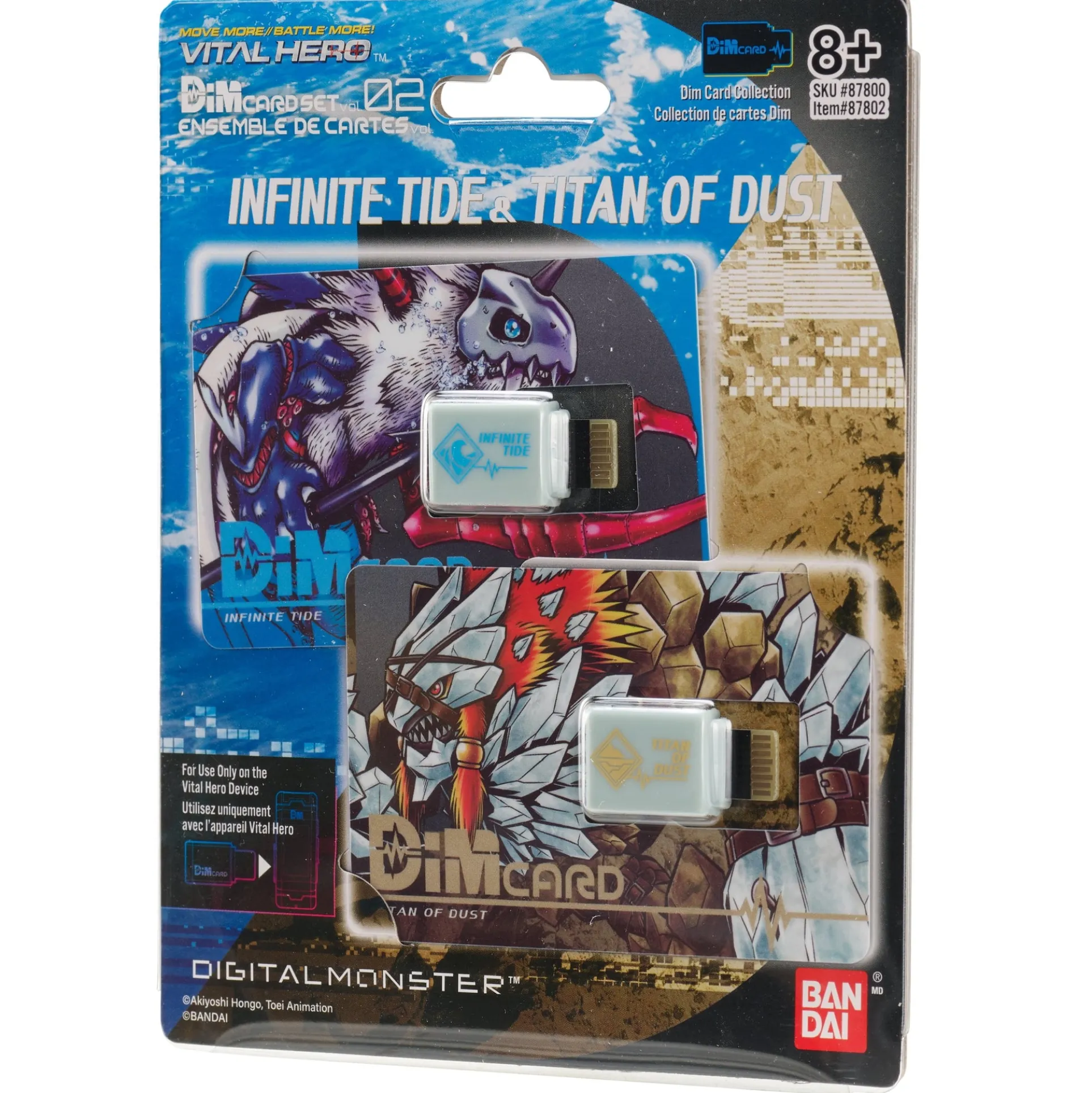 Vital Hero DIM Card Pack: Infinite Tide & Titan of Dust