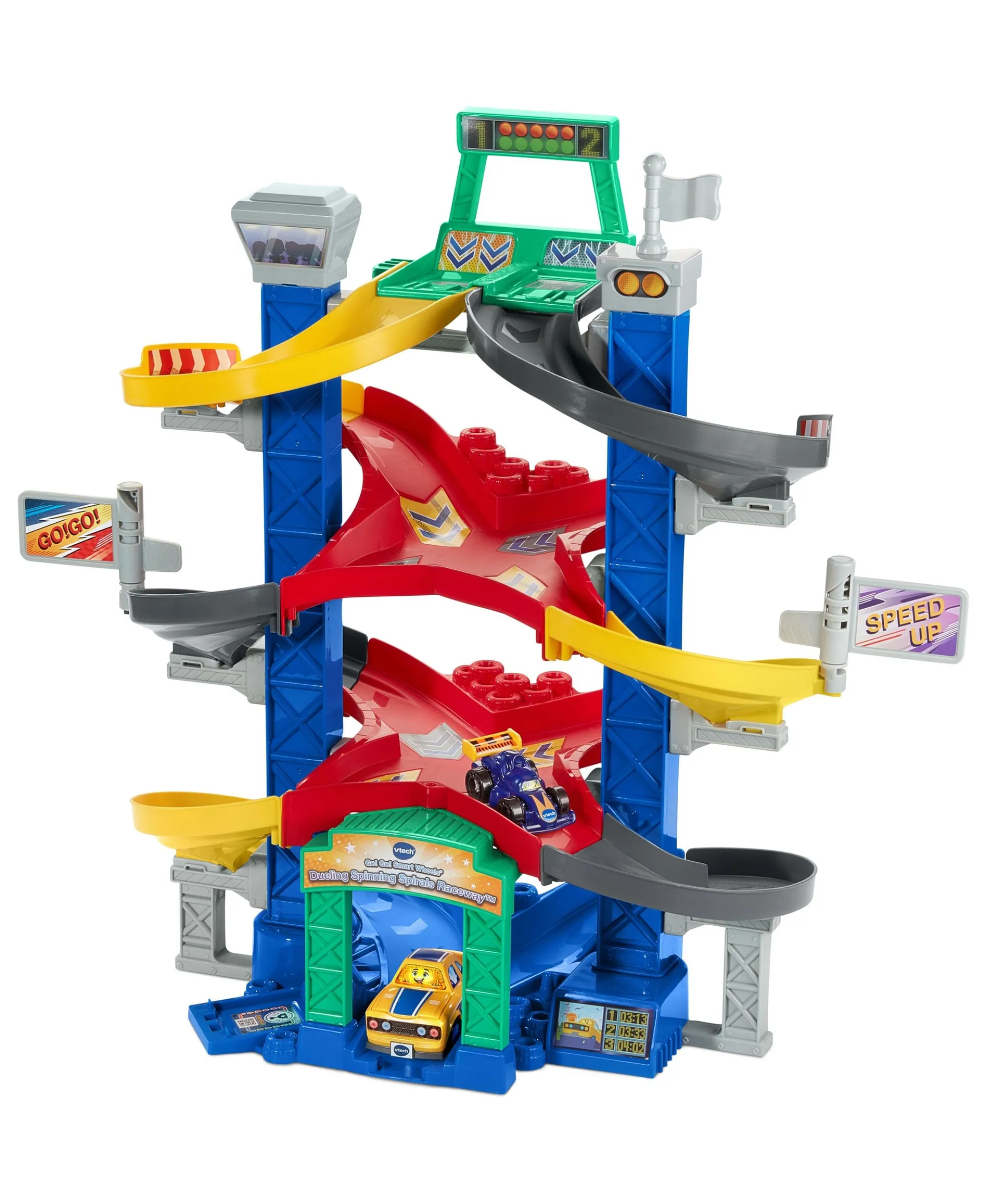 VTech Go! Go! Smart Wheels Dueling Spinning Spirals Raceway with Accessories