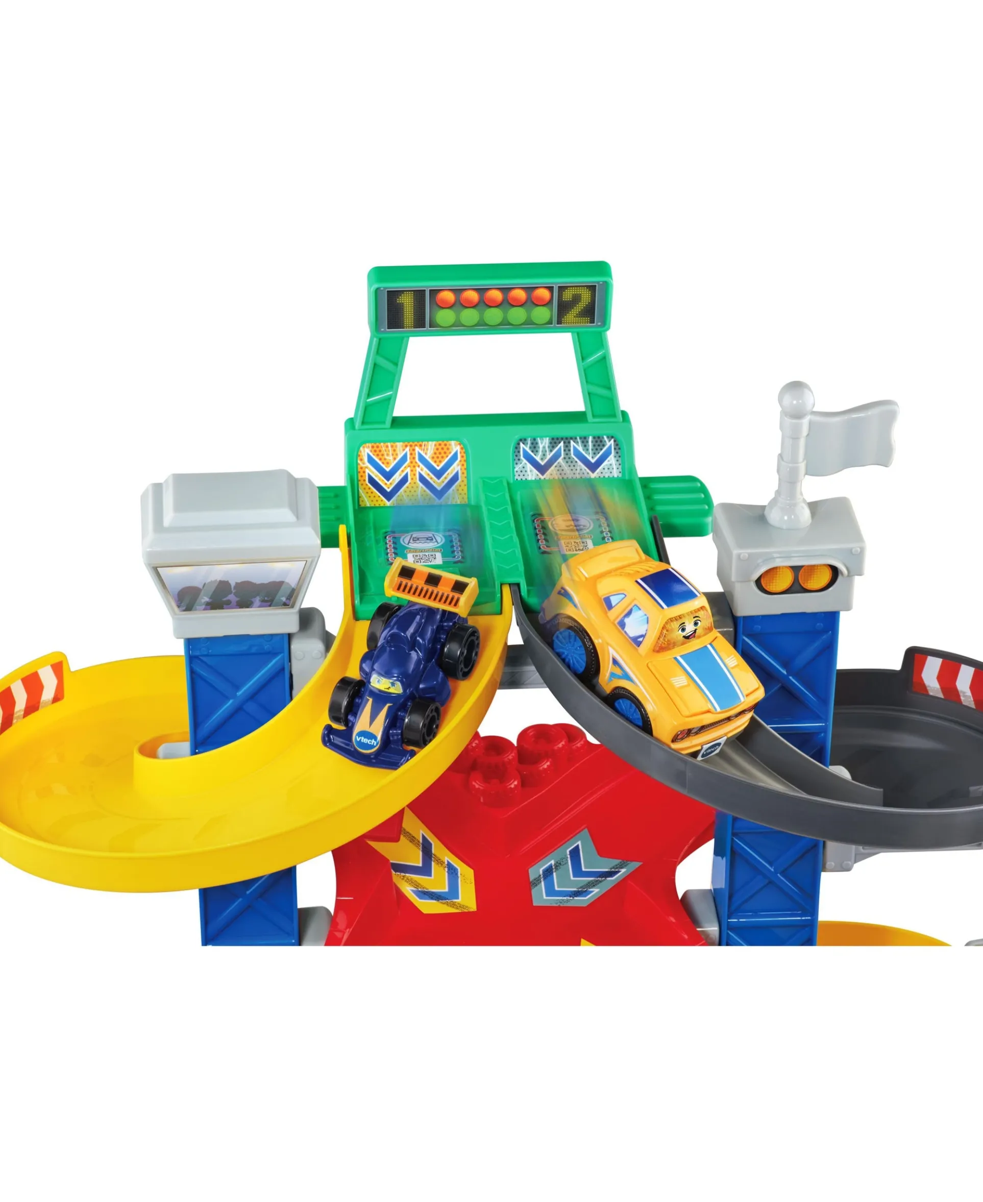 VTech Go! Go! Smart Wheels Dueling Spinning Spirals Raceway with Accessories