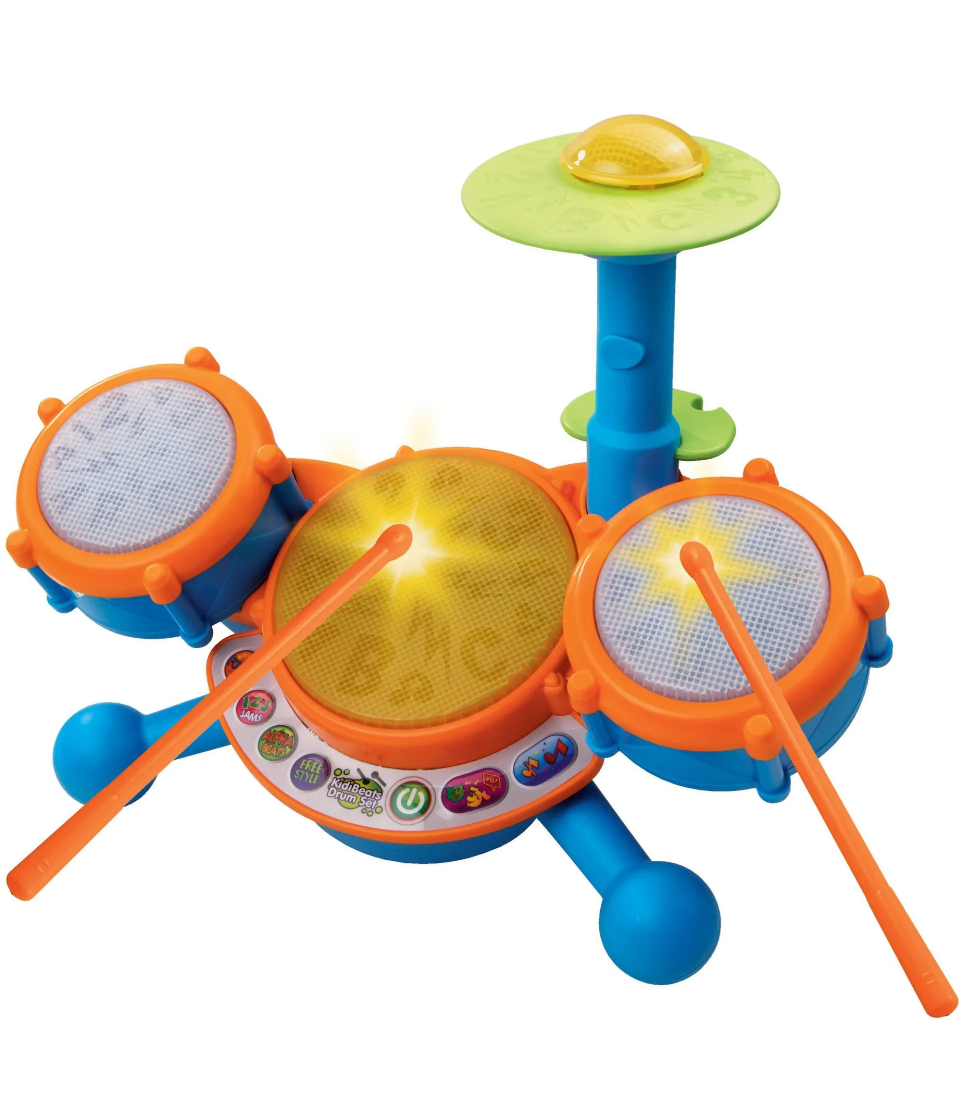 VTech KidiBeats Kids Drum Set - Interactive Learning Toy