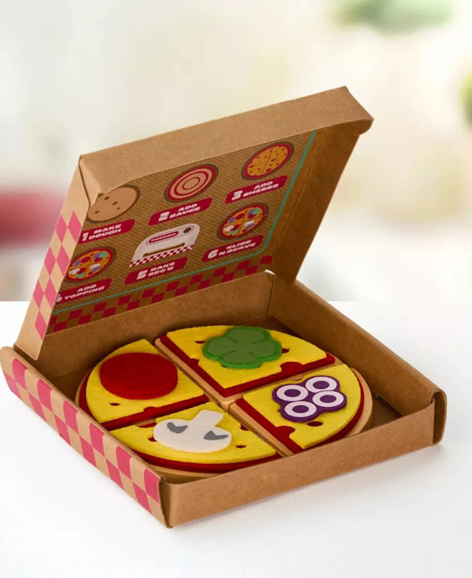 Geoffrey's Toy Box Bake Slice Pizza Oven Playset