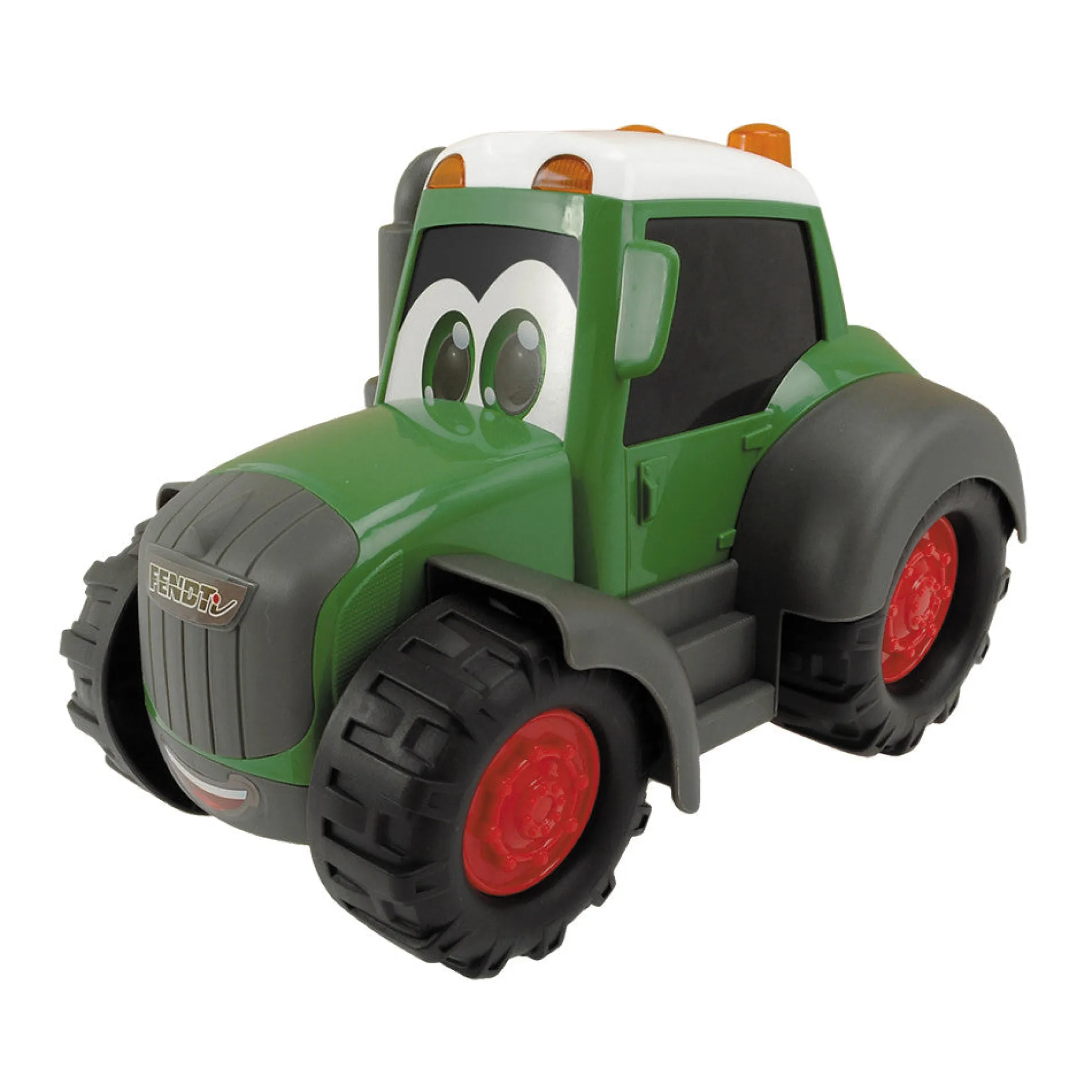 Dickie Toys Fendt Happy Tractor - 10 Inch Freewheel Farm Vehicle