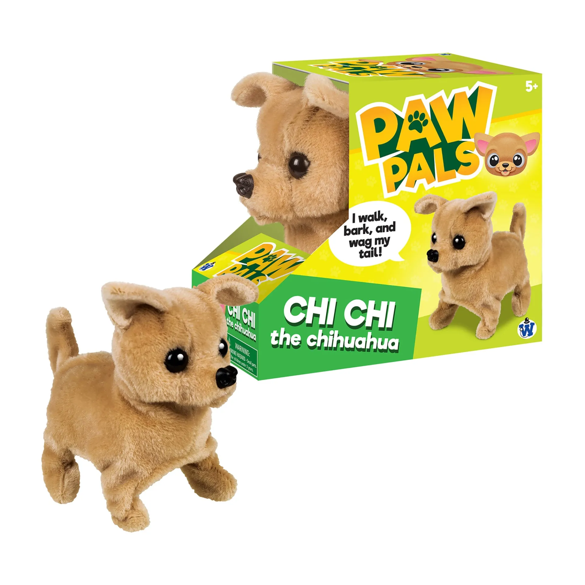 Westminster Paw Pals Interactive Chi Chi the Chihuahua - Soft Beige