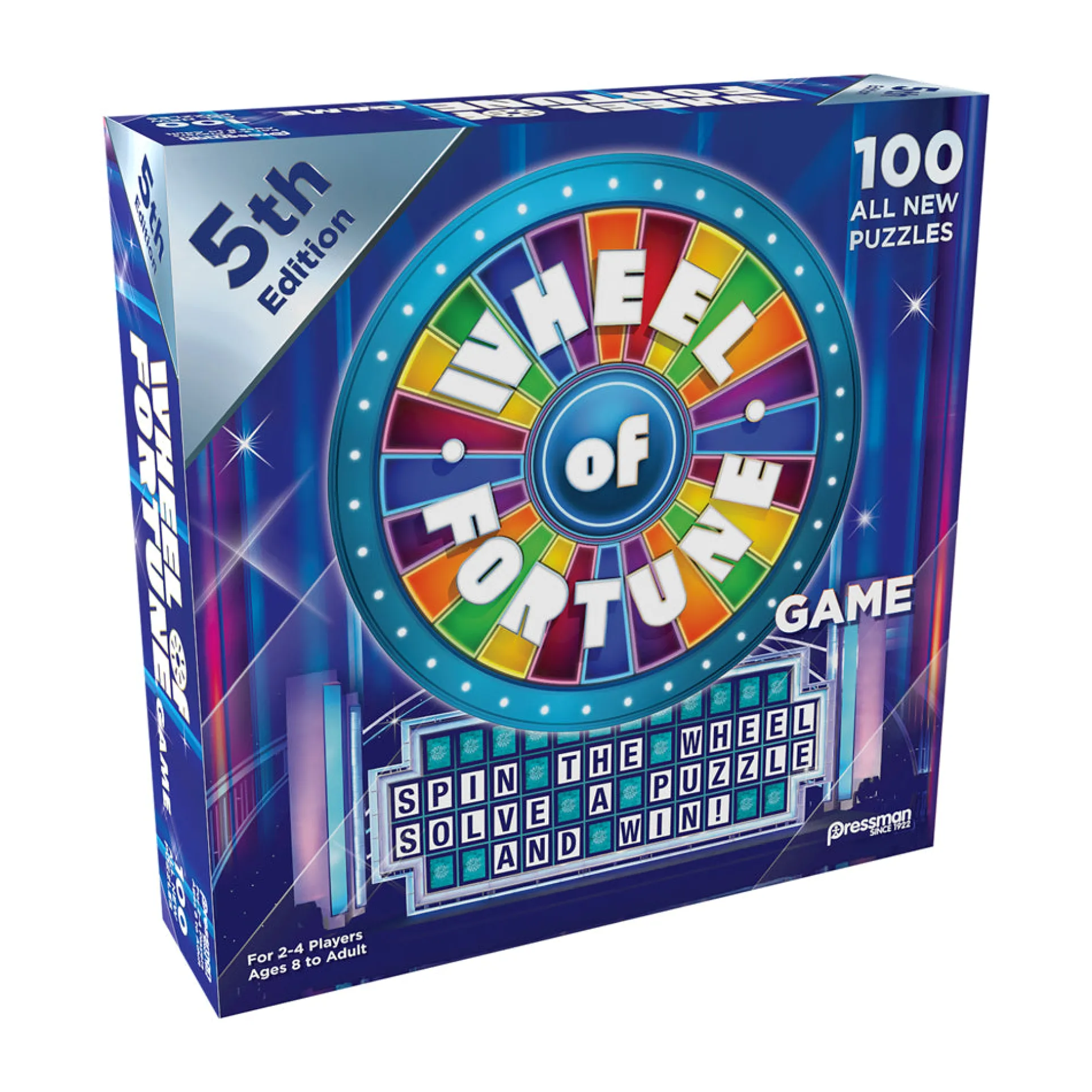 Wheel of Fortune 6th Edition Board Game by Pressman Toy