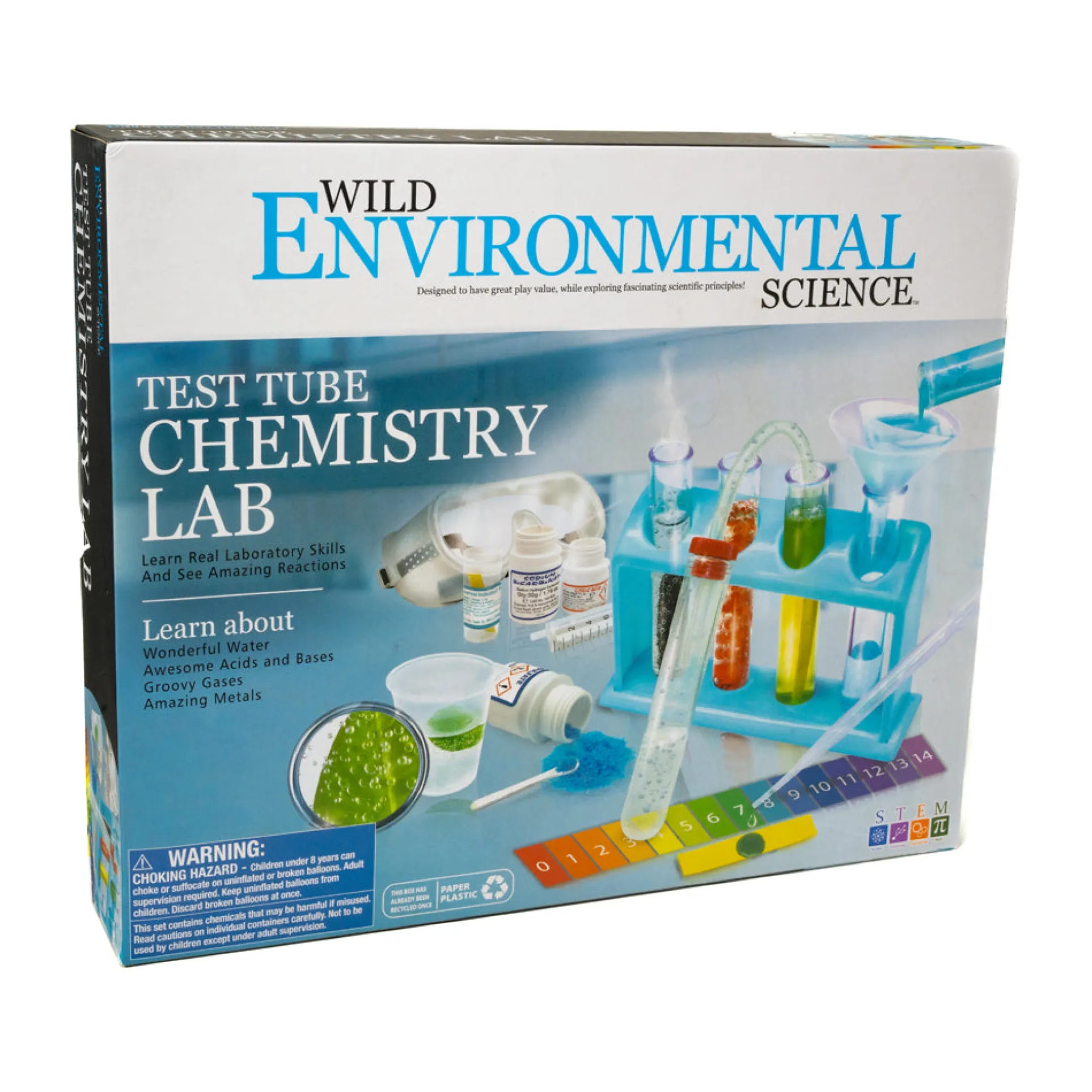 WILD Science Test Tube Chemistry Lab - Educational Science Kit
