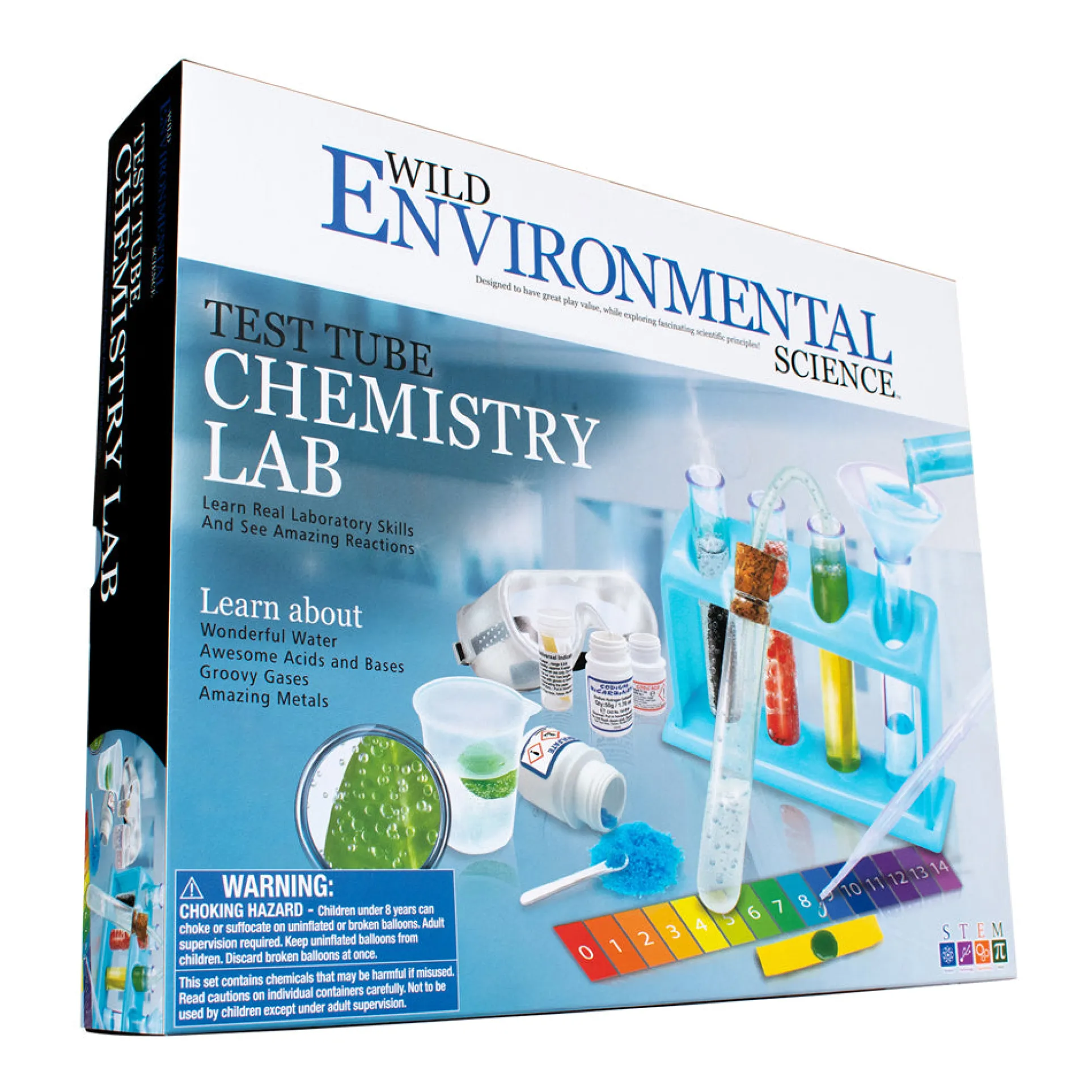 WILD Science Test Tube Chemistry Lab - Educational Science Kit