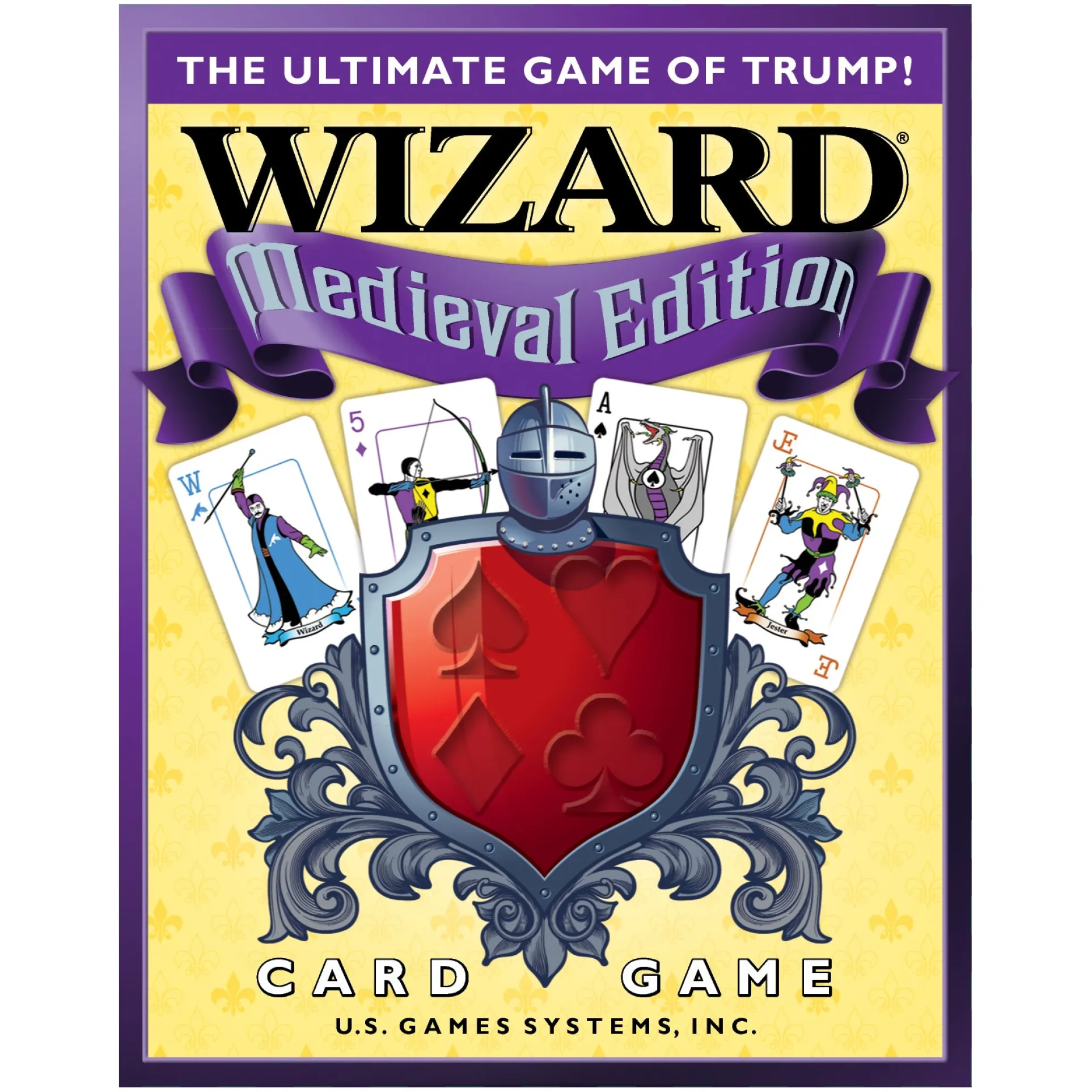 Wizard Medieval Edition Strategic Card Game