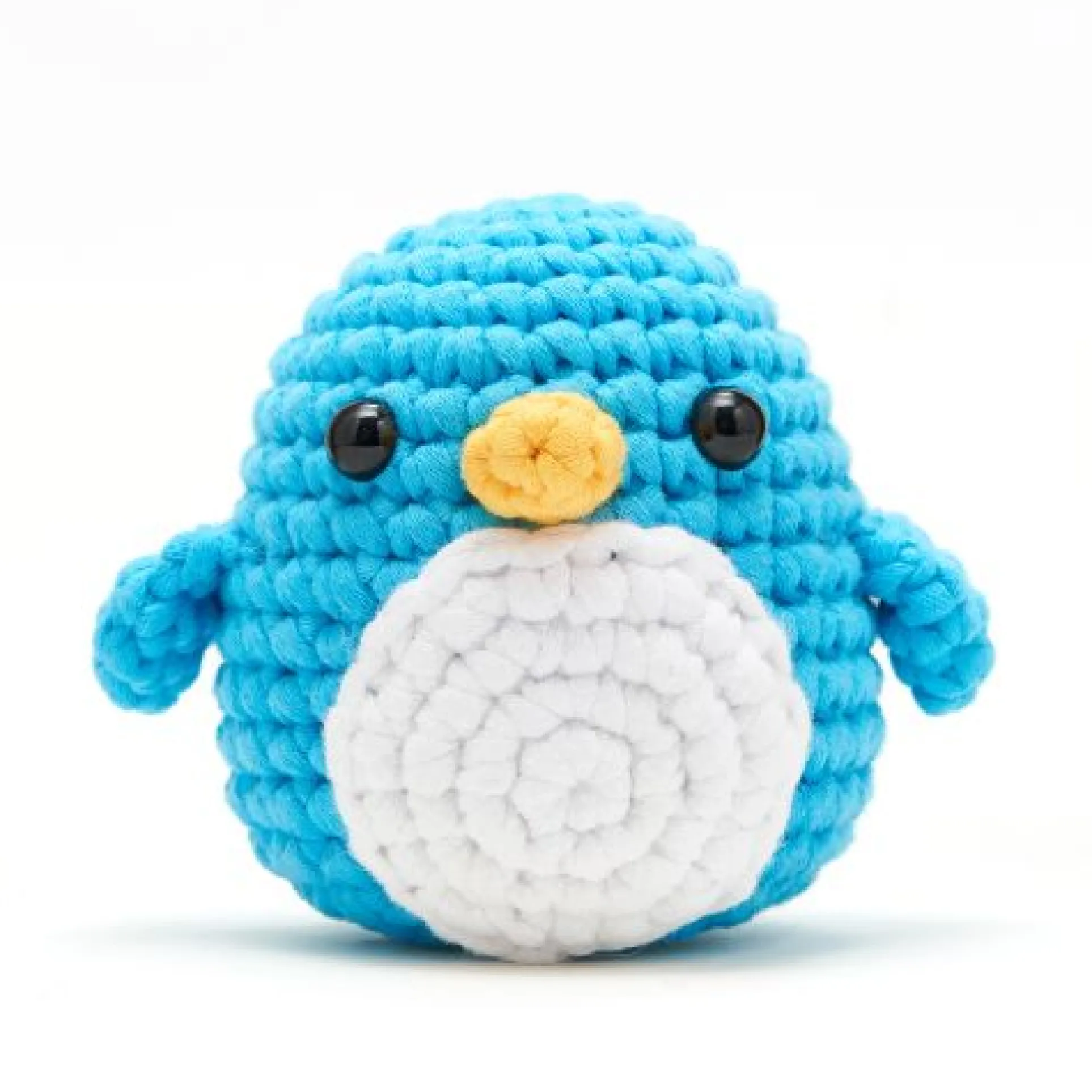 Woobles Penguin Beginner-Friendly Crochet Kit