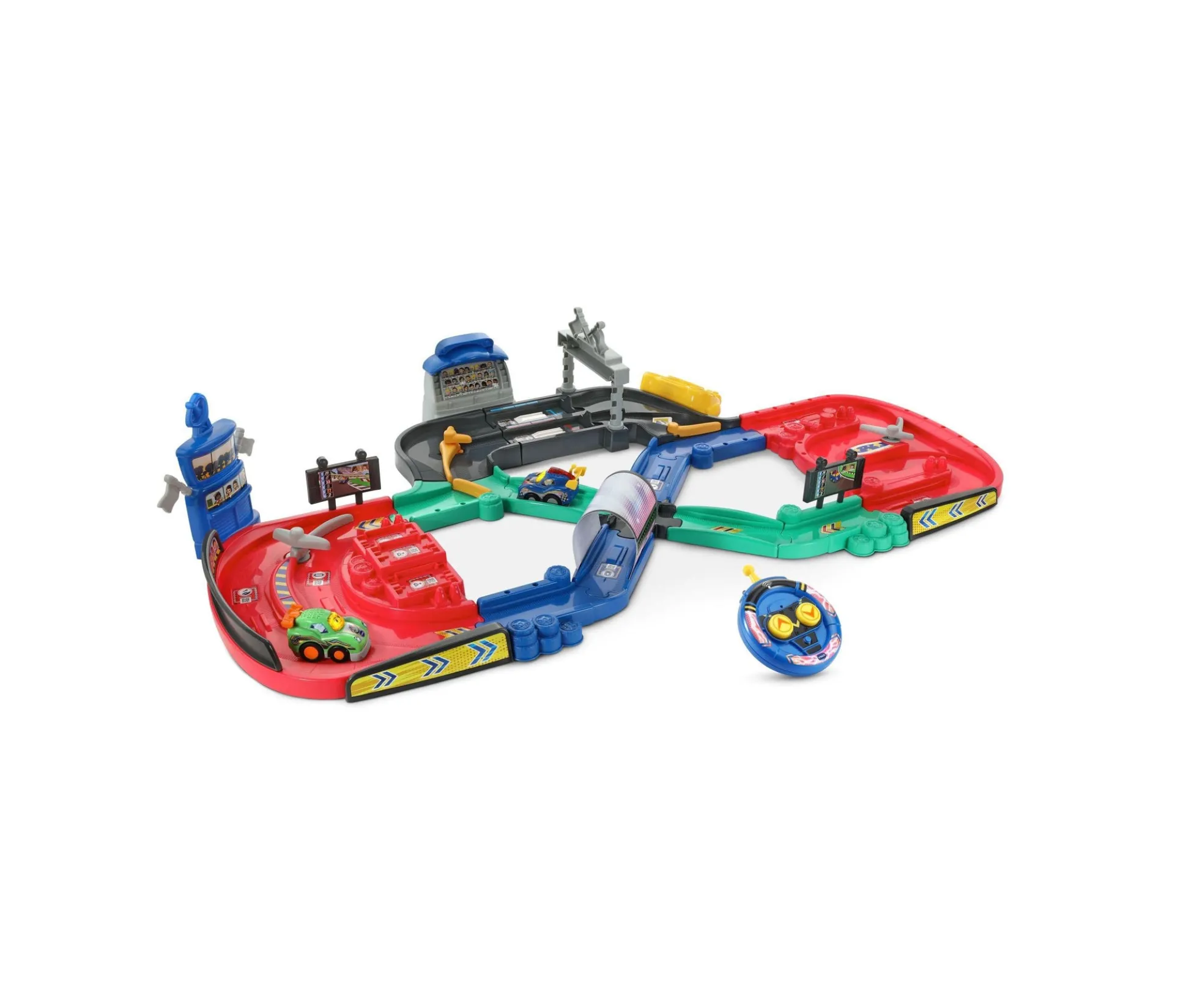 VTech Go Go Smart Wheels Checkered Flag Motorized Race Track Set