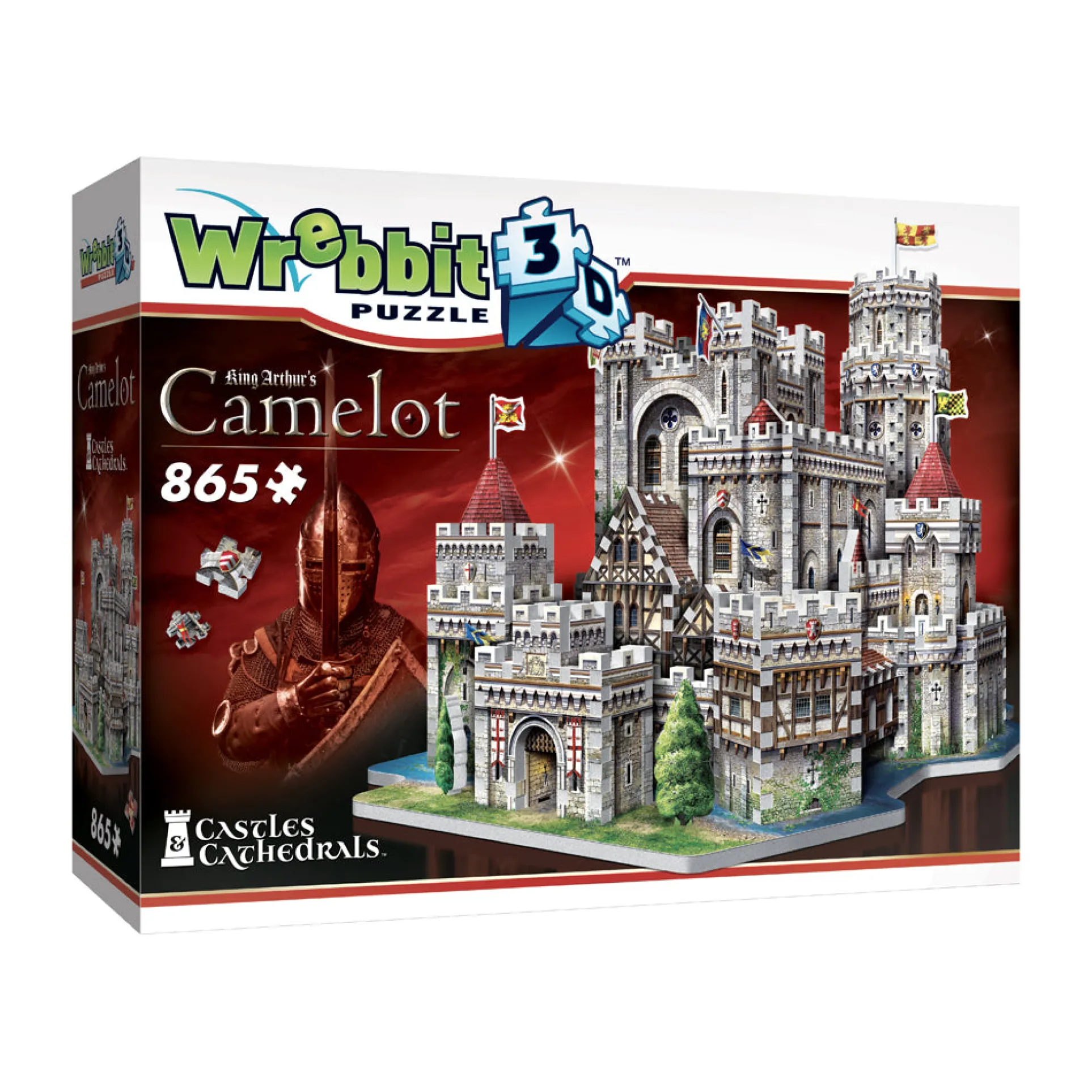 Wrebbit Castles & Cathedrals King Arthur's Camelot 3D Puzzle - 865 pc